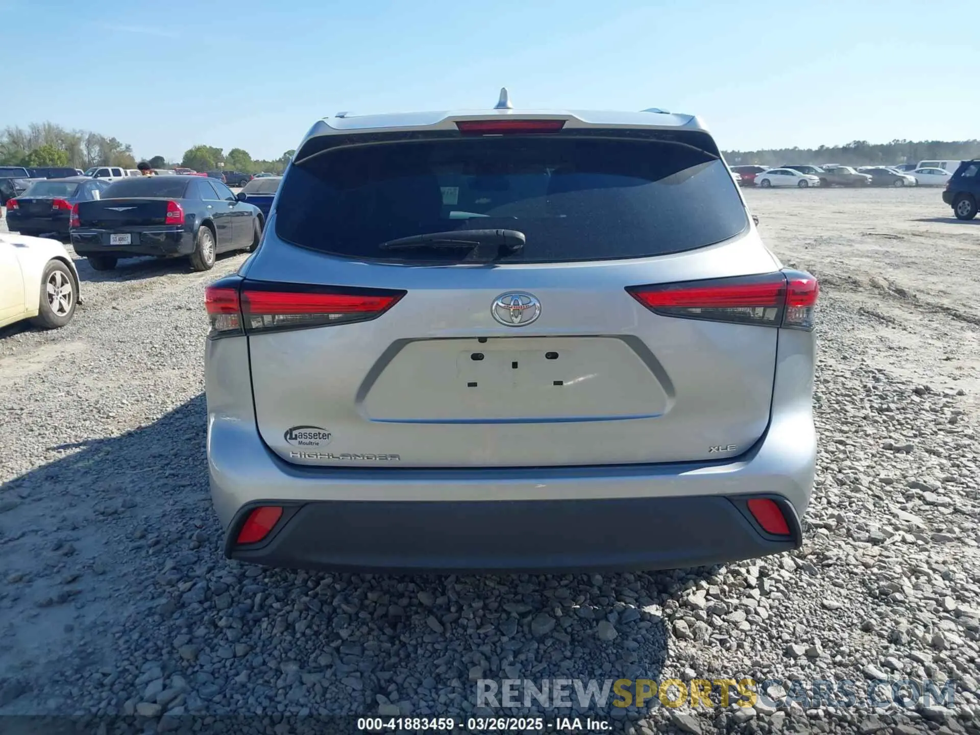 15 fotografías del automóvil dañado 5TDHZRAH1LS511607 TOYOTA HIGHLANDER 2020
