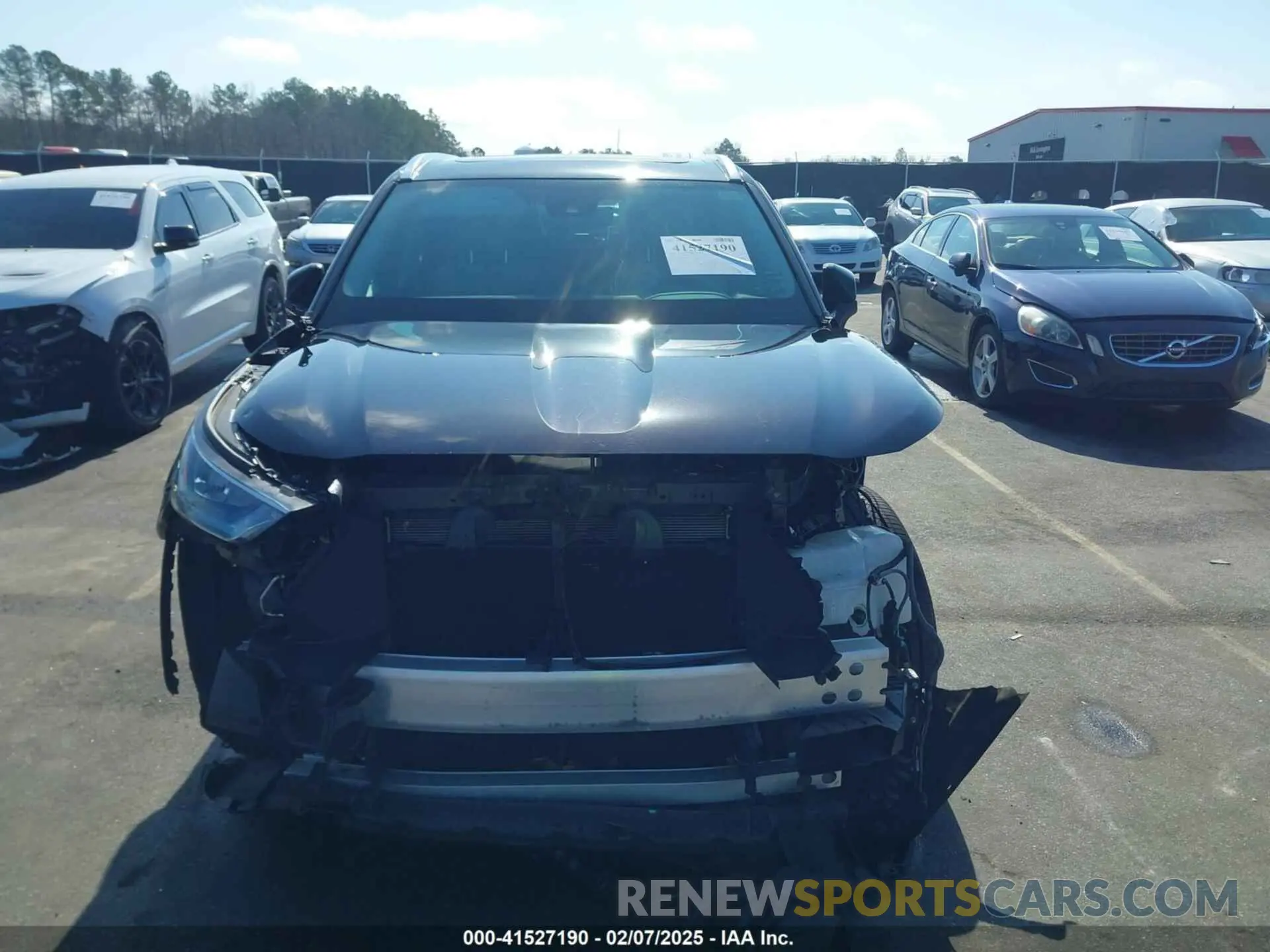13 fotografías del automóvil dañado 5TDHZRAH2LS004537 TOYOTA HIGHLANDER 2020
