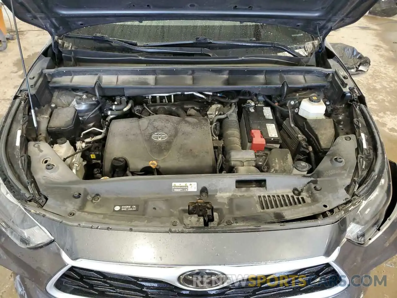 12 fotografías del automóvil dañado 5TDHZRAH2LS013609 TOYOTA HIGHLANDER 2020