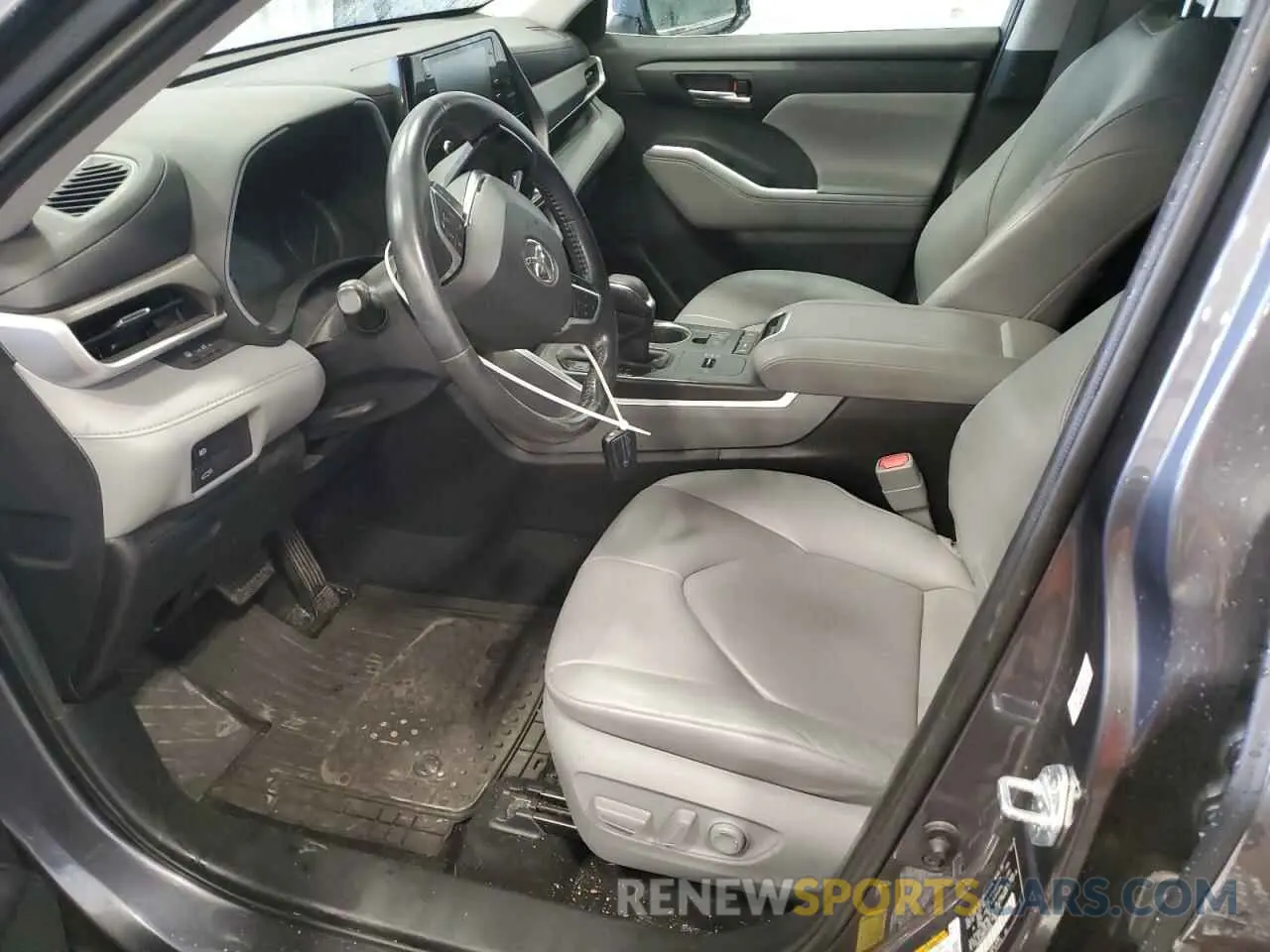 7 fotografías del automóvil dañado 5TDHZRAH2LS013609 TOYOTA HIGHLANDER 2020