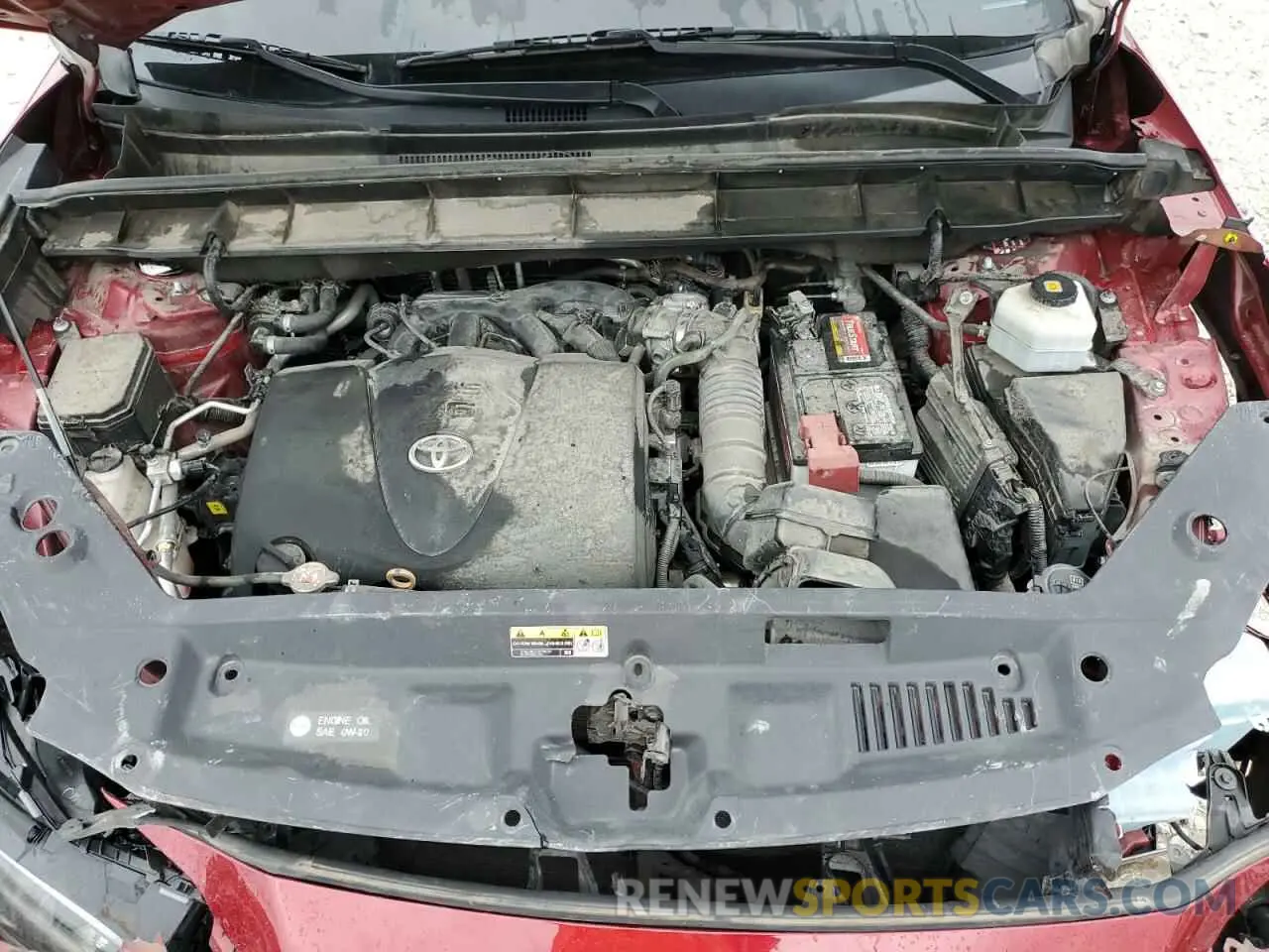 12 fotografías del automóvil dañado 5TDHZRAH5LS507561 TOYOTA HIGHLANDER 2020