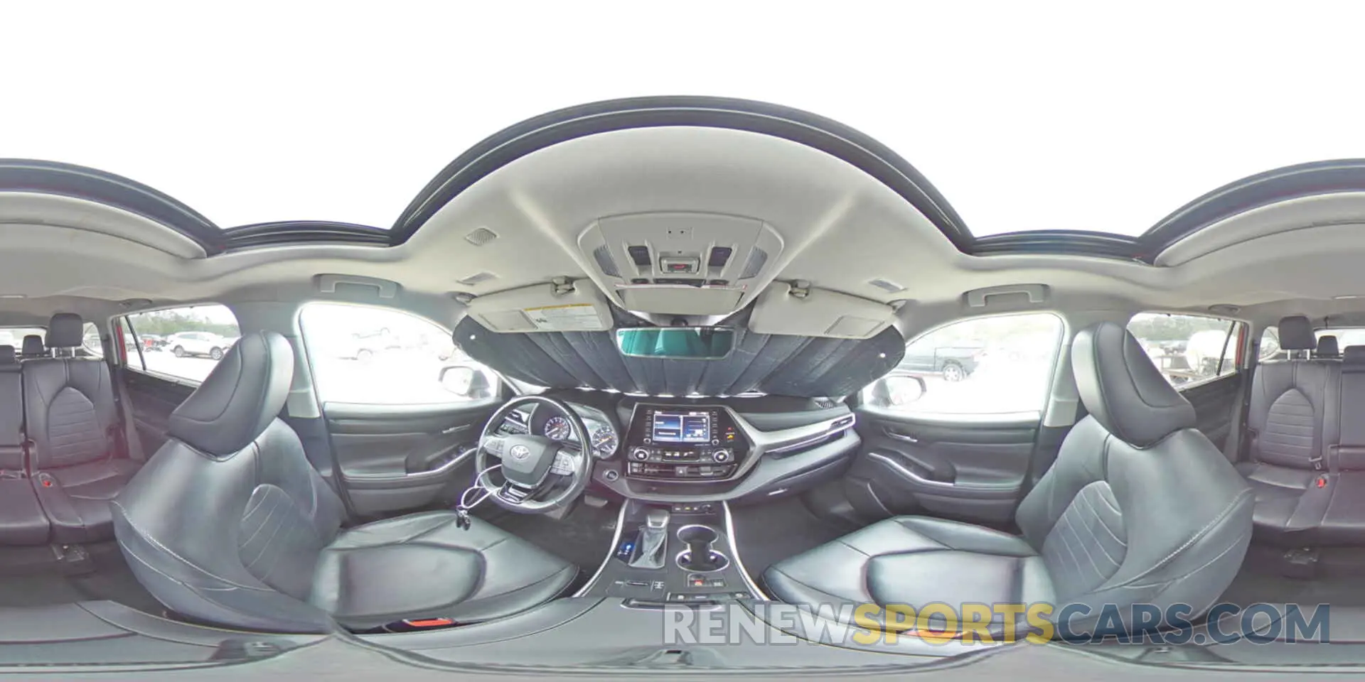 15 fotografías del automóvil dañado 5TDHZRAH5LS507561 TOYOTA HIGHLANDER 2020