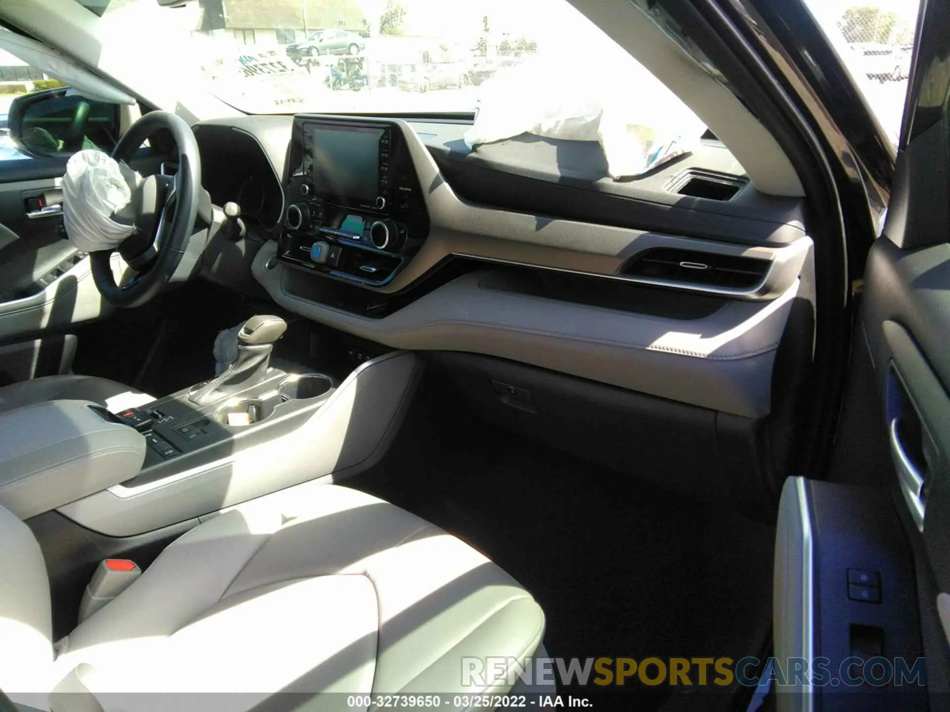 5 fotografías del automóvil dañado 5TDHZRAH6LS512168 TOYOTA HIGHLANDER 2020