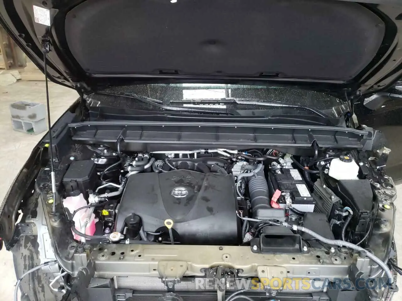 7 fotografías del automóvil dañado 5TDHZRAH7LS016361 TOYOTA HIGHLANDER 2020