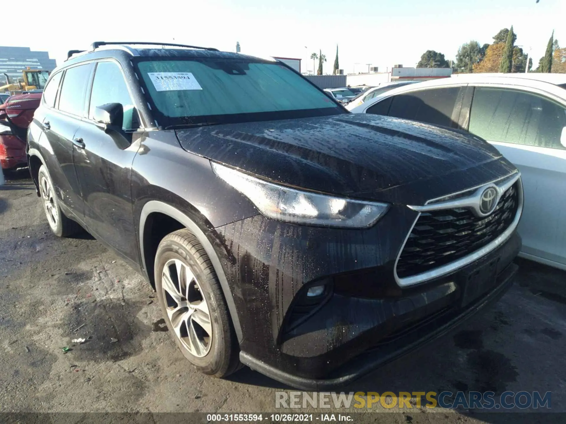 1 fotografías del automóvil dañado 5TDHZRAH8LS007653 TOYOTA HIGHLANDER 2020