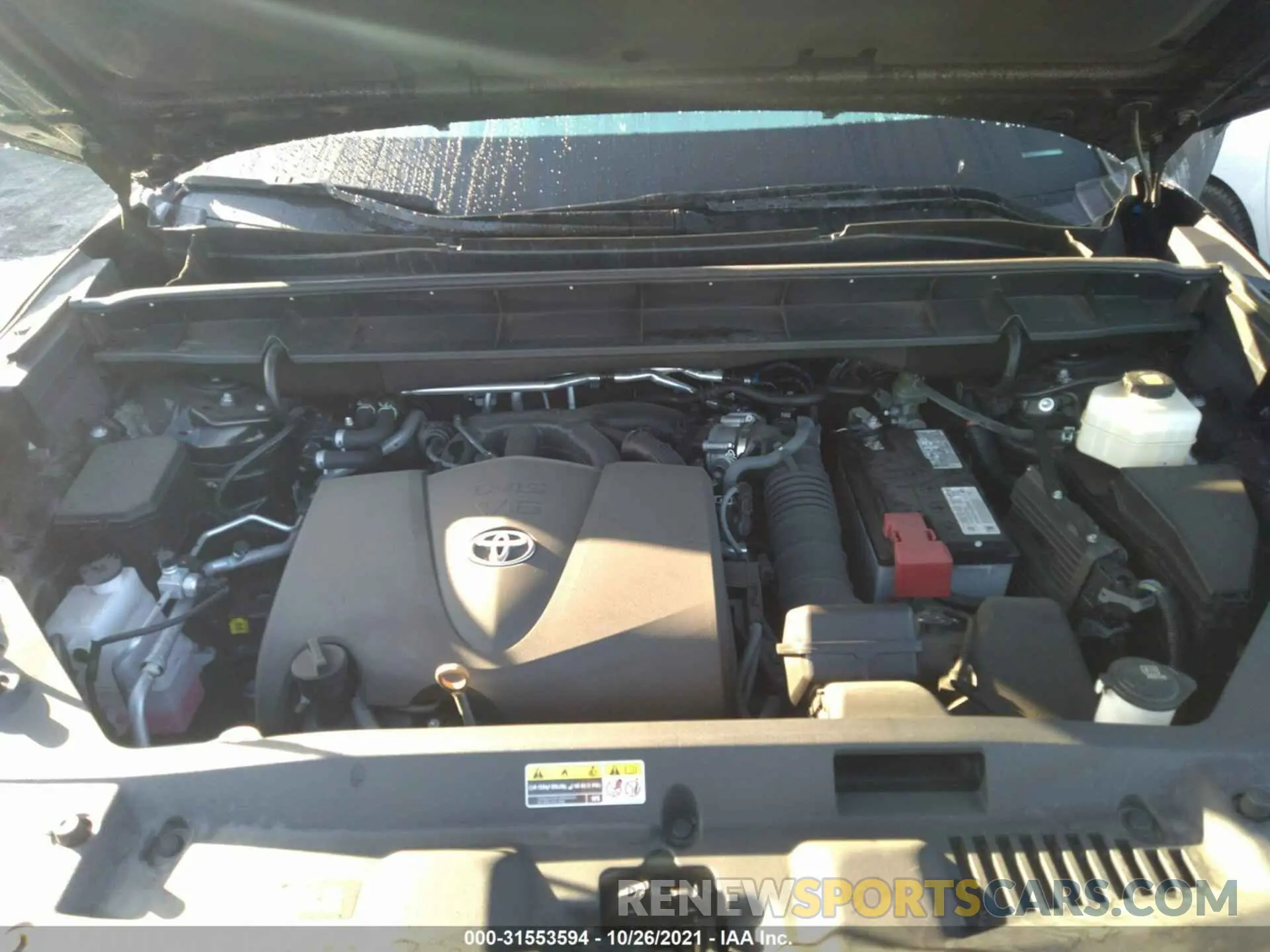 10 fotografías del automóvil dañado 5TDHZRAH8LS007653 TOYOTA HIGHLANDER 2020