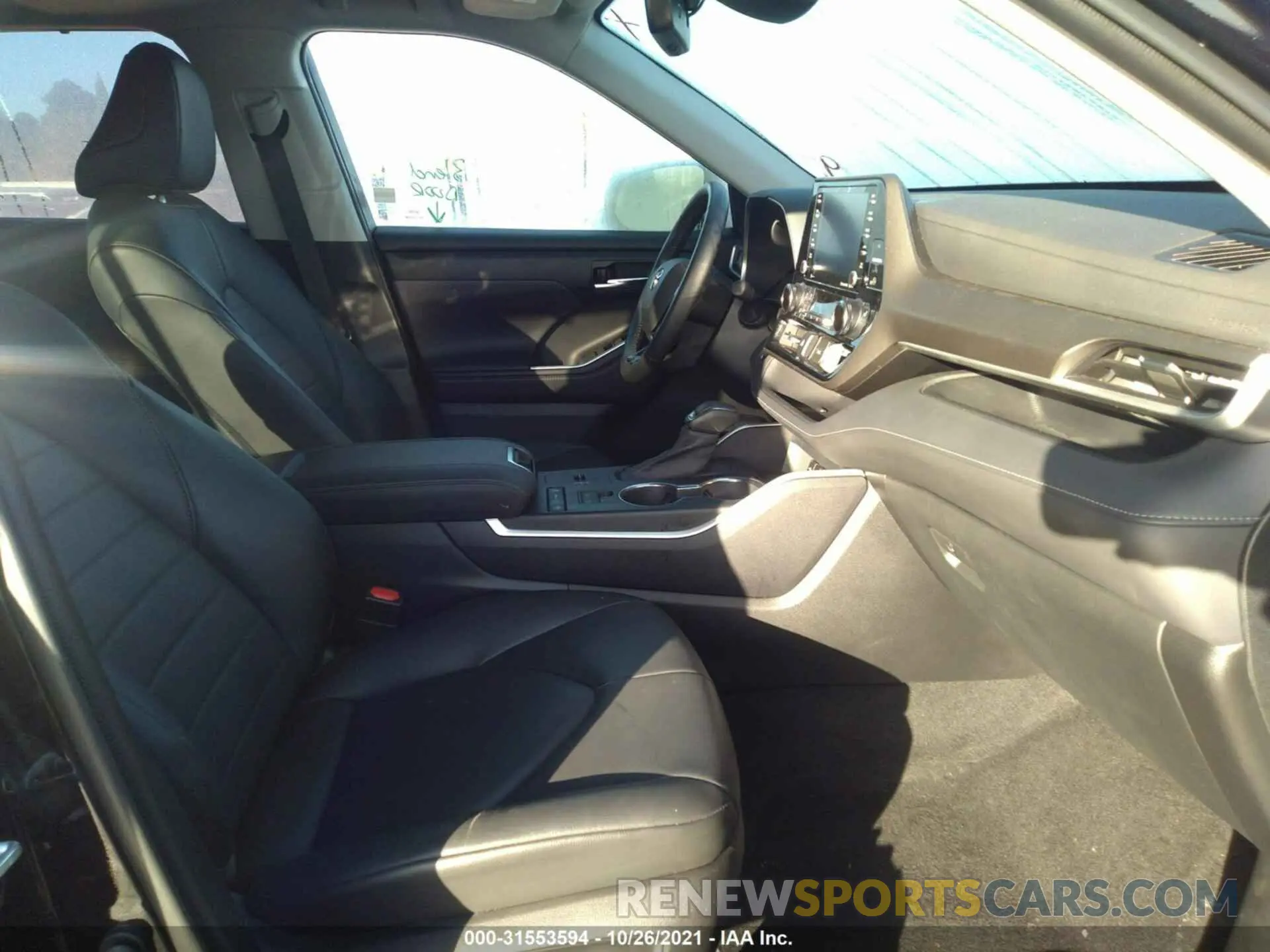 5 fotografías del automóvil dañado 5TDHZRAH8LS007653 TOYOTA HIGHLANDER 2020