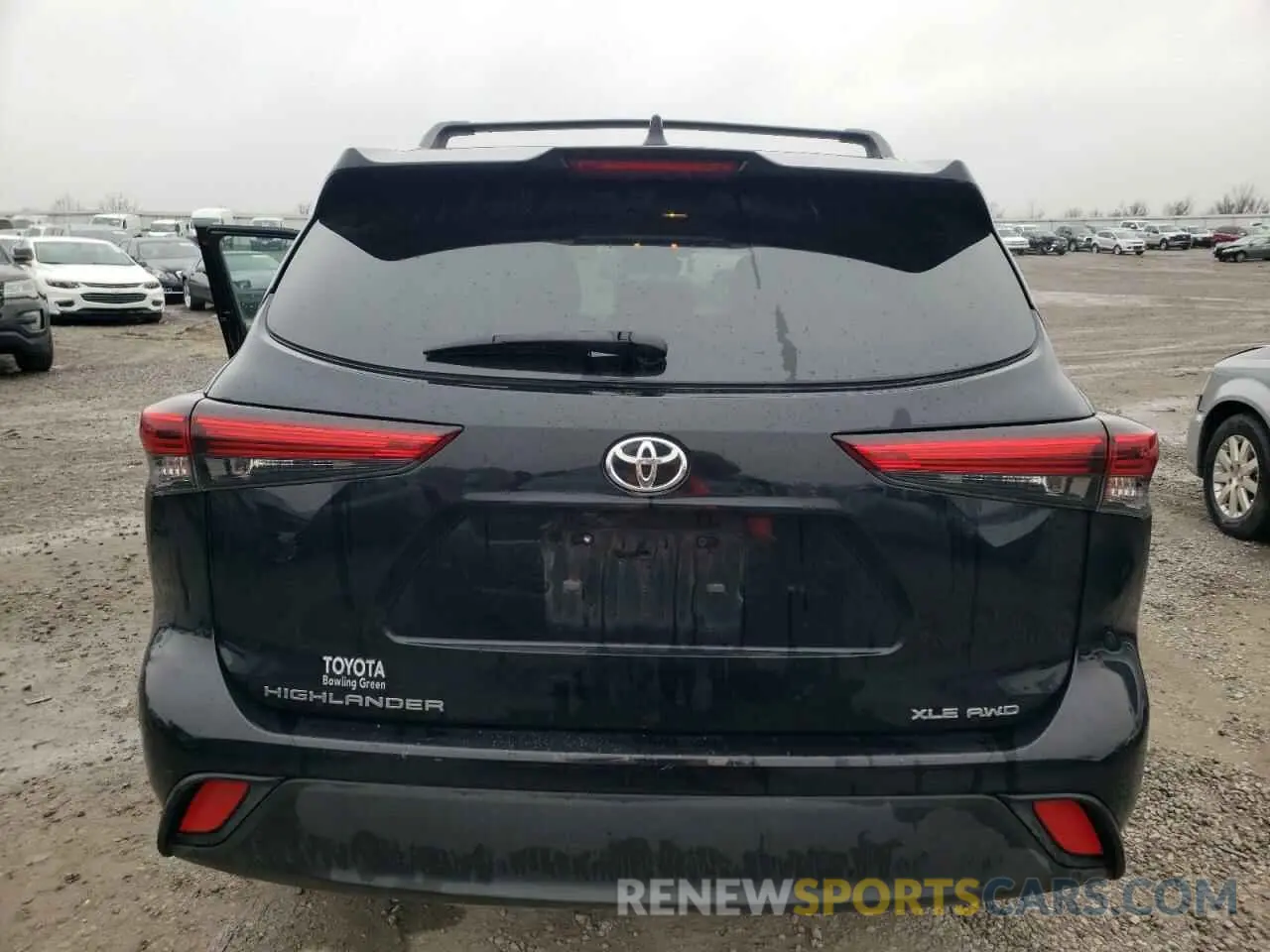 6 fotografías del automóvil dañado 5TDHZRBH0LS511869 TOYOTA HIGHLANDER 2020