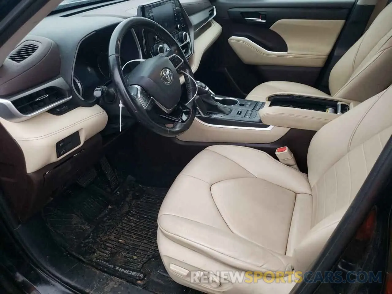 7 fotografías del automóvil dañado 5TDHZRBH0LS511869 TOYOTA HIGHLANDER 2020