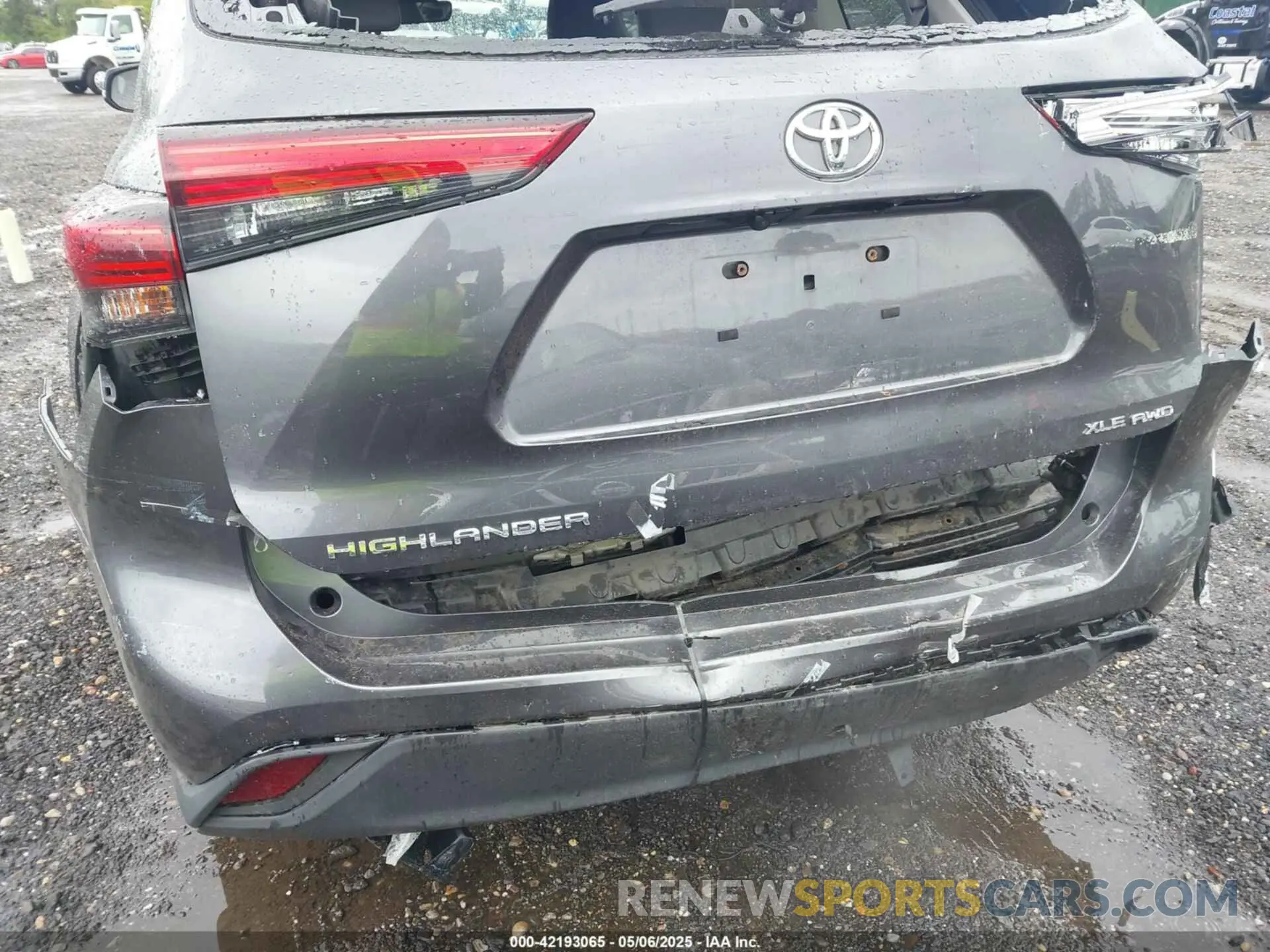 19 fotografías del automóvil dañado 5TDHZRBH1LS024941 TOYOTA HIGHLANDER 2020
