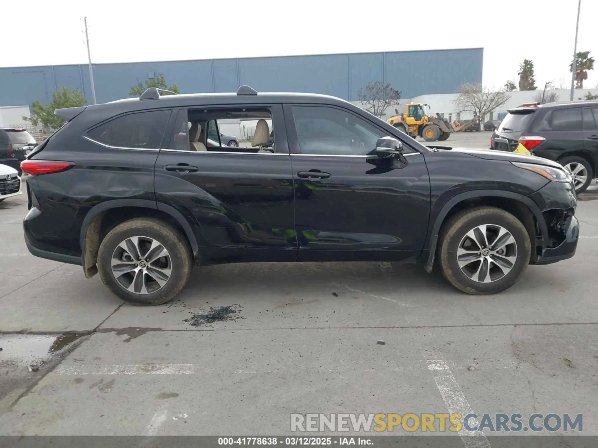 12 fotografías del automóvil dañado 5TDHZRBH1LS520094 TOYOTA HIGHLANDER 2020