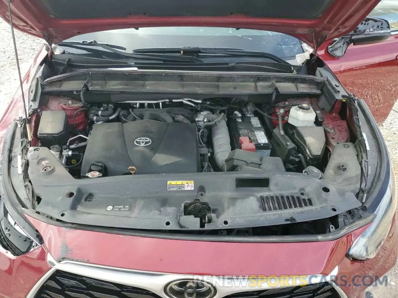 13 fotografías del automóvil dañado 5TDHZRBH2LS014340 TOYOTA HIGHLANDER 2020