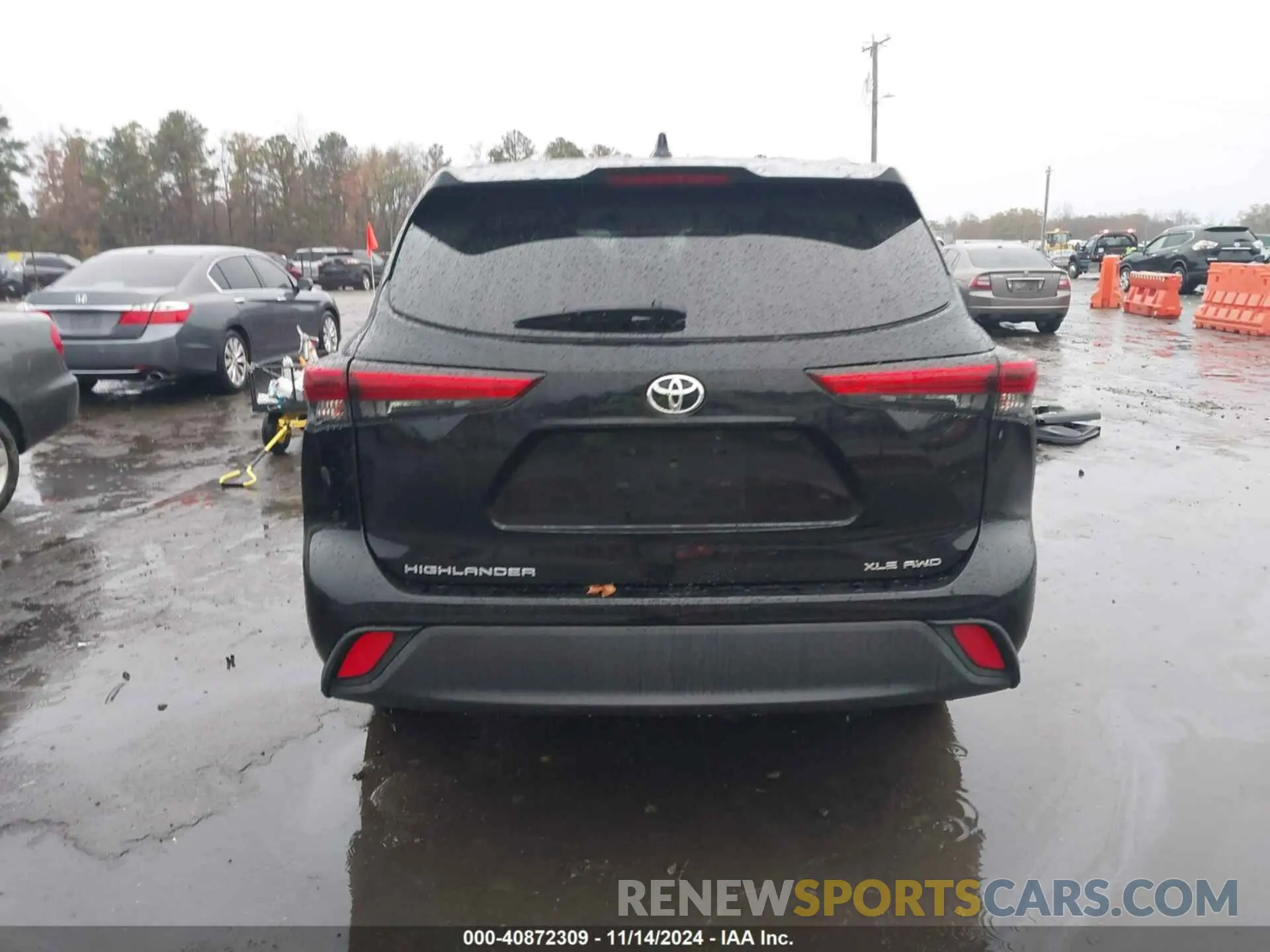 17 fotografías del automóvil dañado 5TDHZRBH4LS509560 TOYOTA HIGHLANDER 2020
