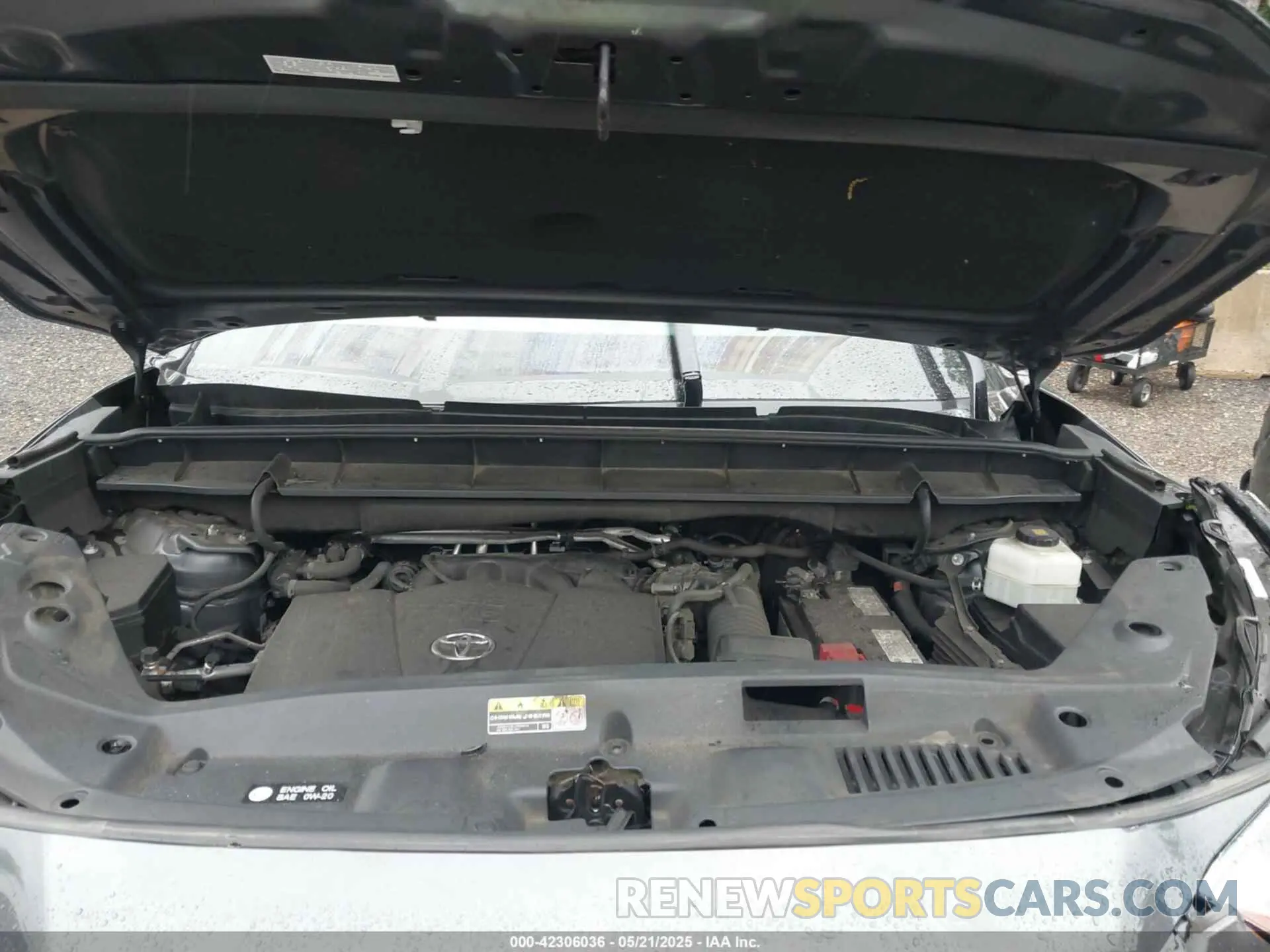 10 fotografías del automóvil dañado 5TDHZRBH5LS054069 TOYOTA HIGHLANDER 2020