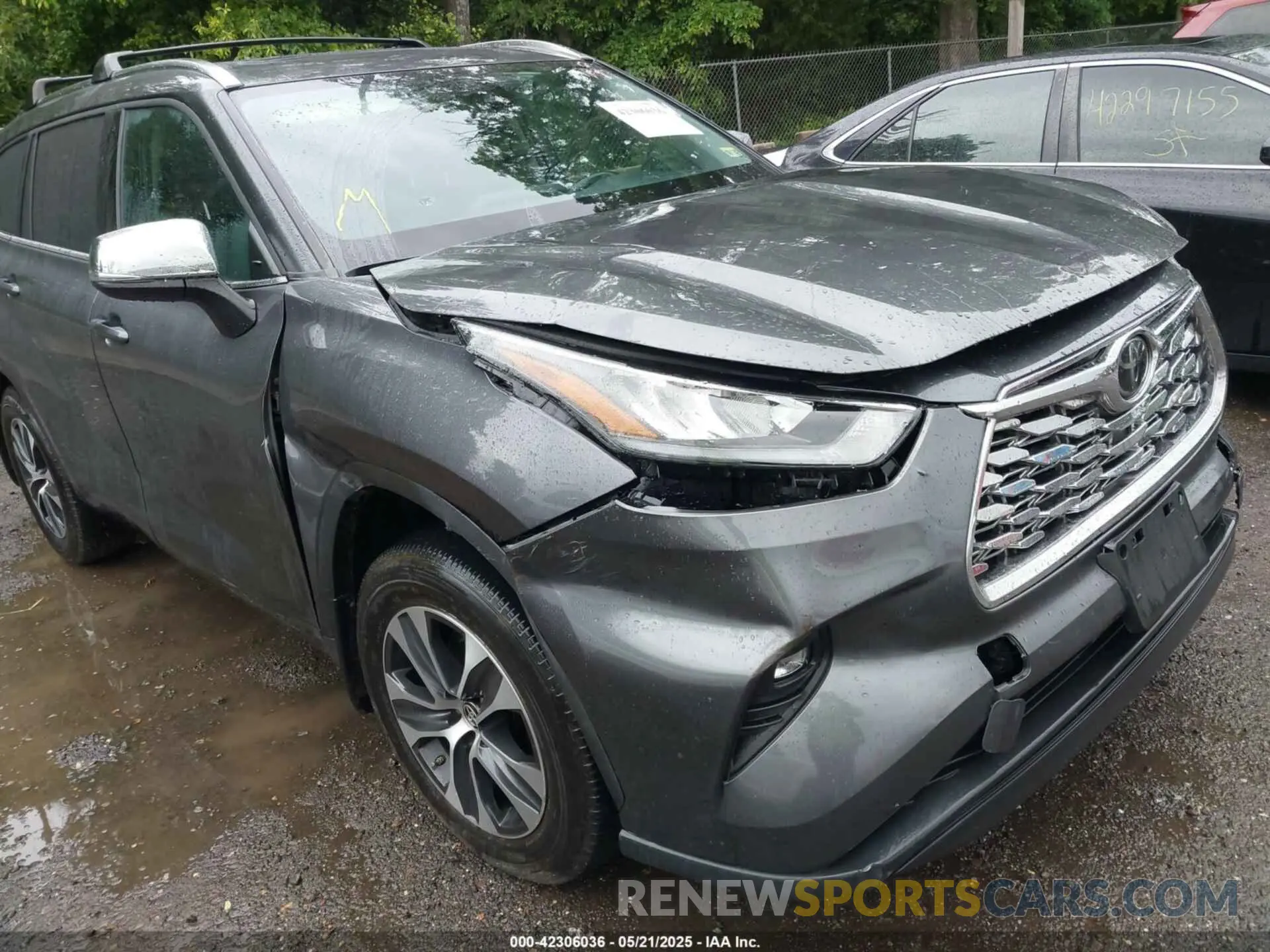 6 fotografías del automóvil dañado 5TDHZRBH5LS054069 TOYOTA HIGHLANDER 2020