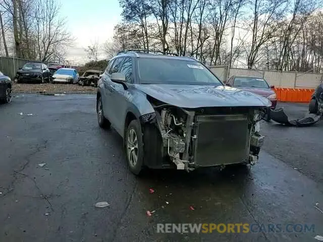 12 fotografías del automóvil dañado 5TDHZRBH6LS028399 TOYOTA HIGHLANDER 2020
