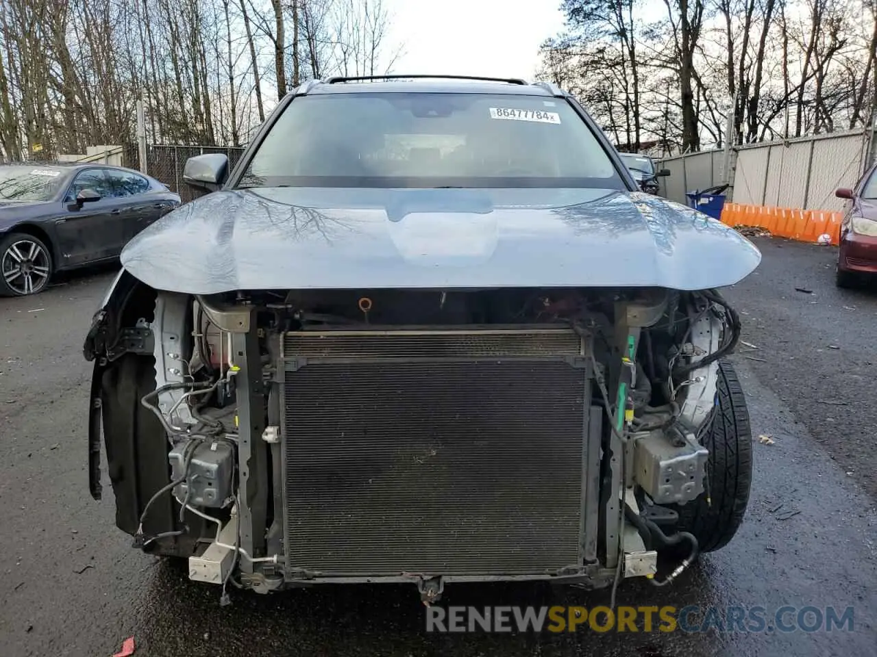 5 fotografías del automóvil dañado 5TDHZRBH6LS028399 TOYOTA HIGHLANDER 2020