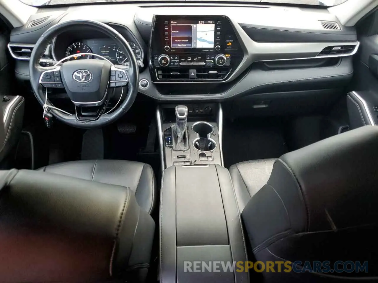 8 fotografías del automóvil dañado 5TDHZRBH6LS028399 TOYOTA HIGHLANDER 2020
