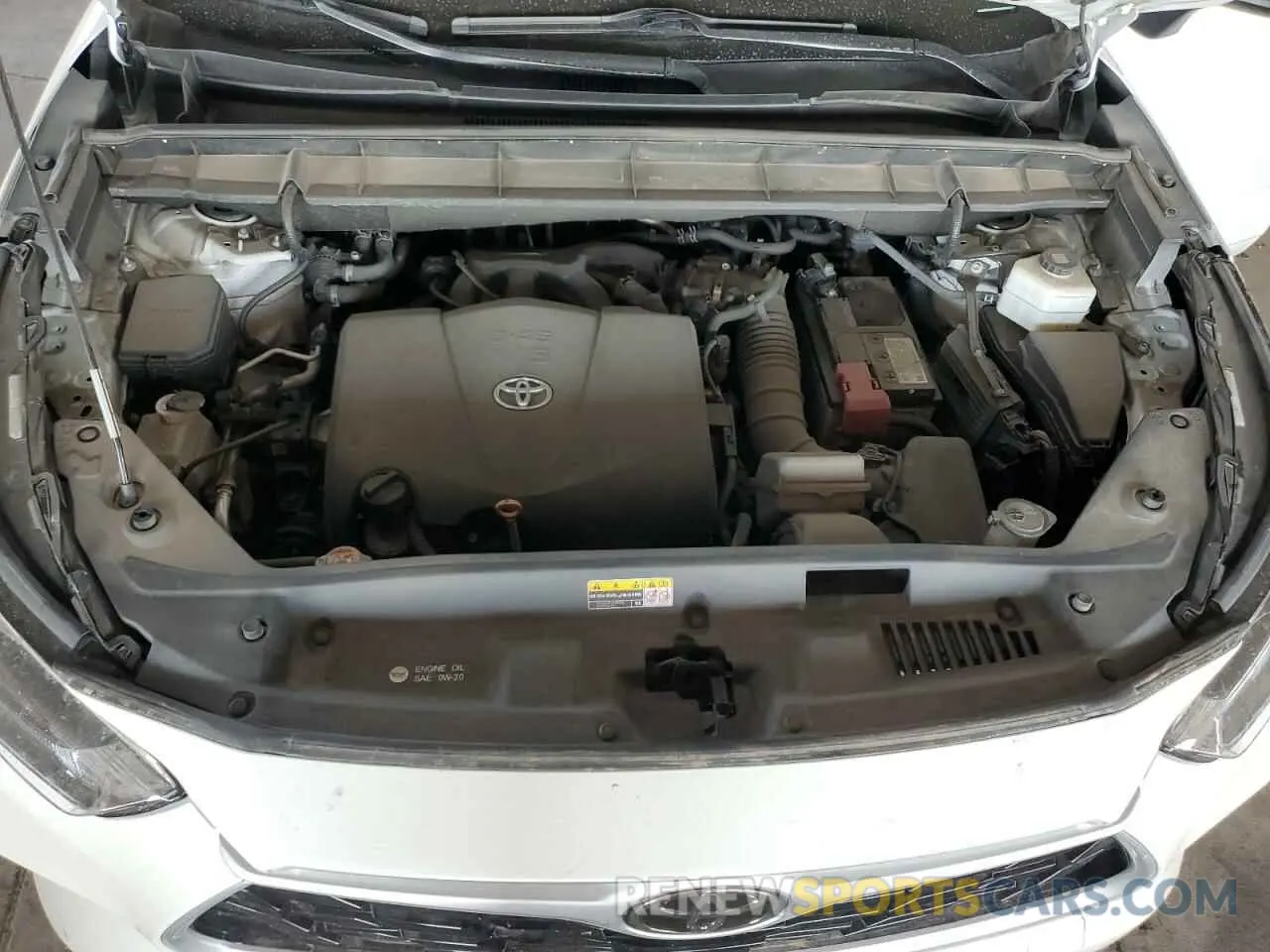 12 fotografías del automóvil dañado 5TDHZRBH6LS517188 TOYOTA HIGHLANDER 2020
