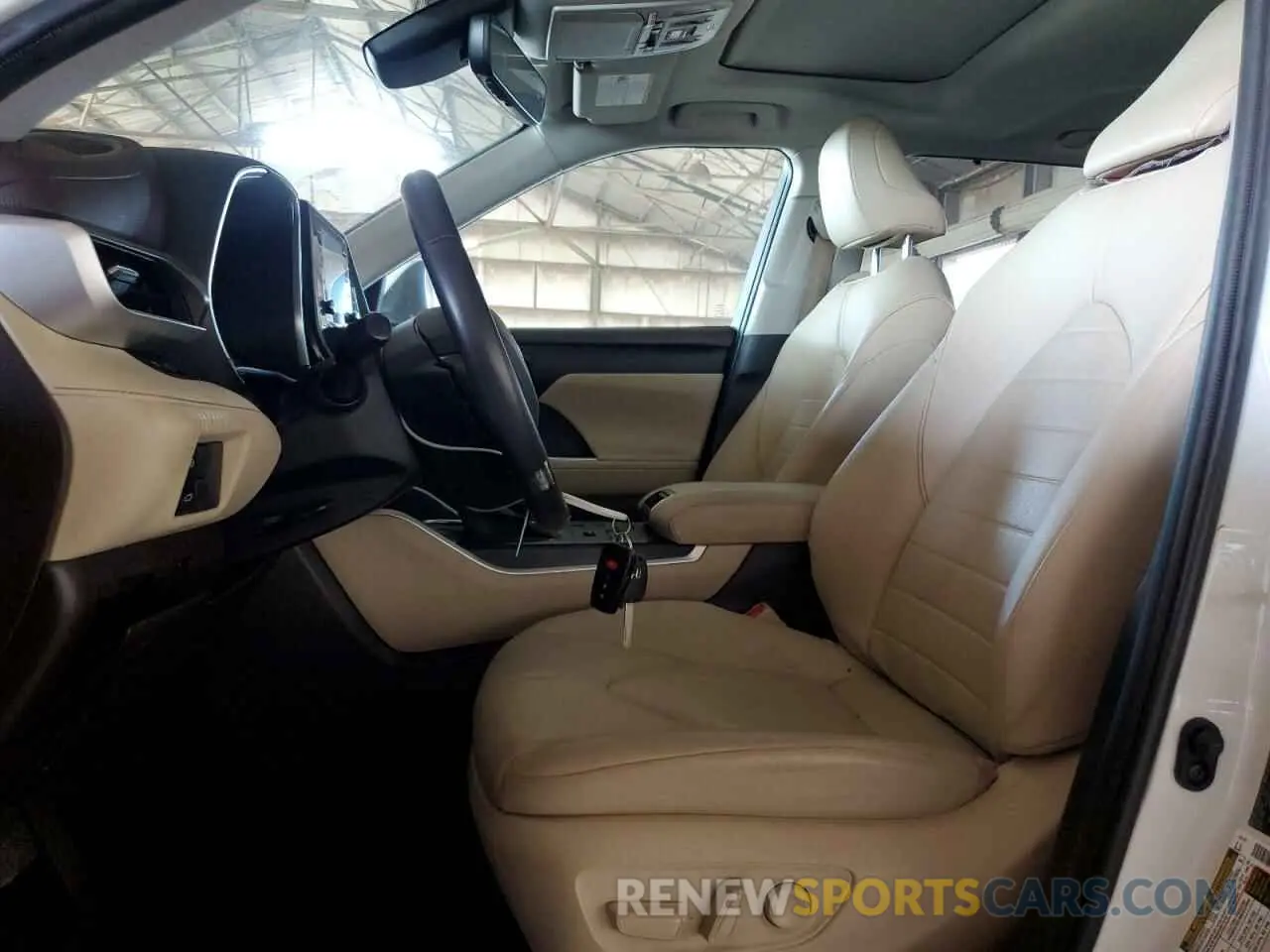 7 fotografías del automóvil dañado 5TDHZRBH6LS517188 TOYOTA HIGHLANDER 2020