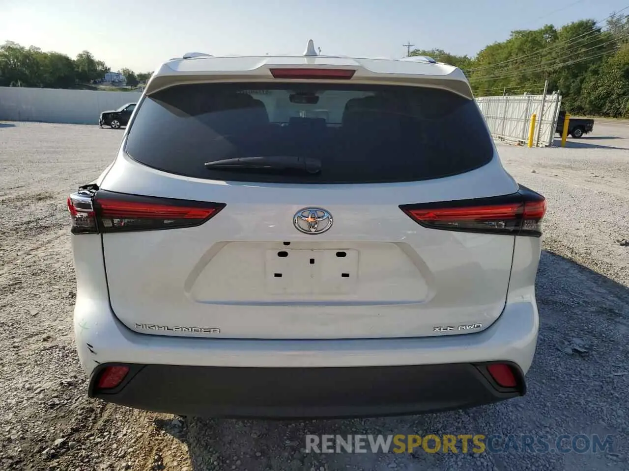 6 fotografías del automóvil dañado 5TDHZRBH7LS511111 TOYOTA HIGHLANDER 2020