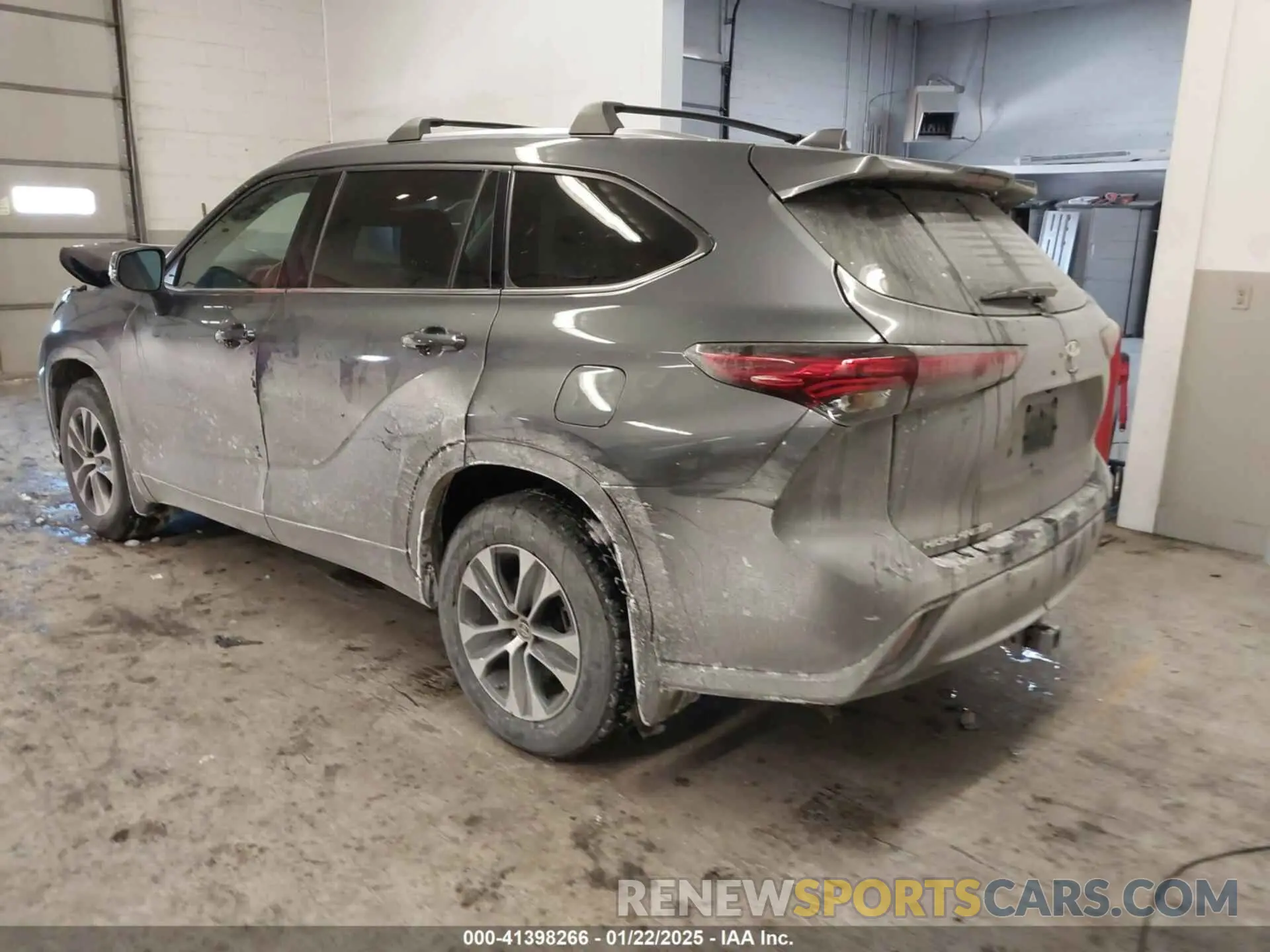 3 fotografías del automóvil dañado 5TDHZRBH8LS004783 TOYOTA HIGHLANDER 2020