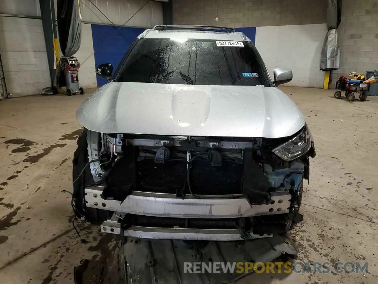 5 fotografías del automóvil dañado 5TDHZRBH8LS517595 TOYOTA HIGHLANDER 2020