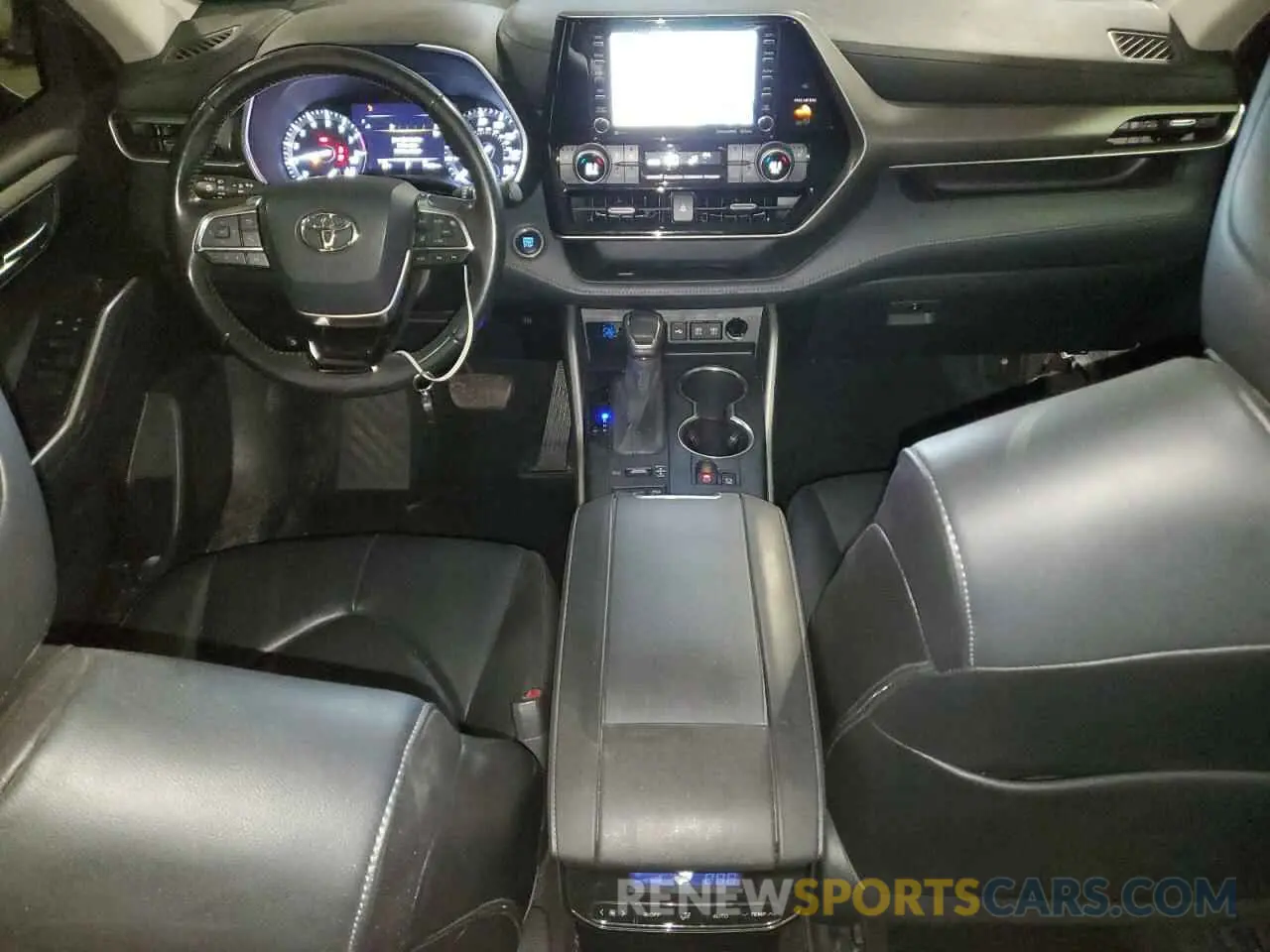8 fotografías del automóvil dañado 5TDHZRBH8LS517595 TOYOTA HIGHLANDER 2020