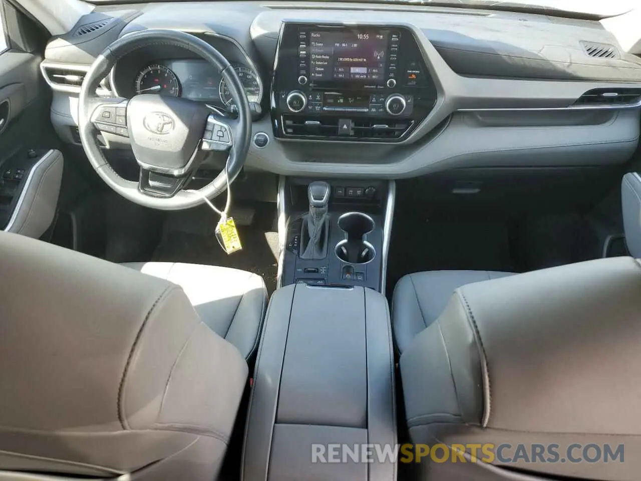 8 fotografías del automóvil dañado 5TDHZRBH9LS004078 TOYOTA HIGHLANDER 2020