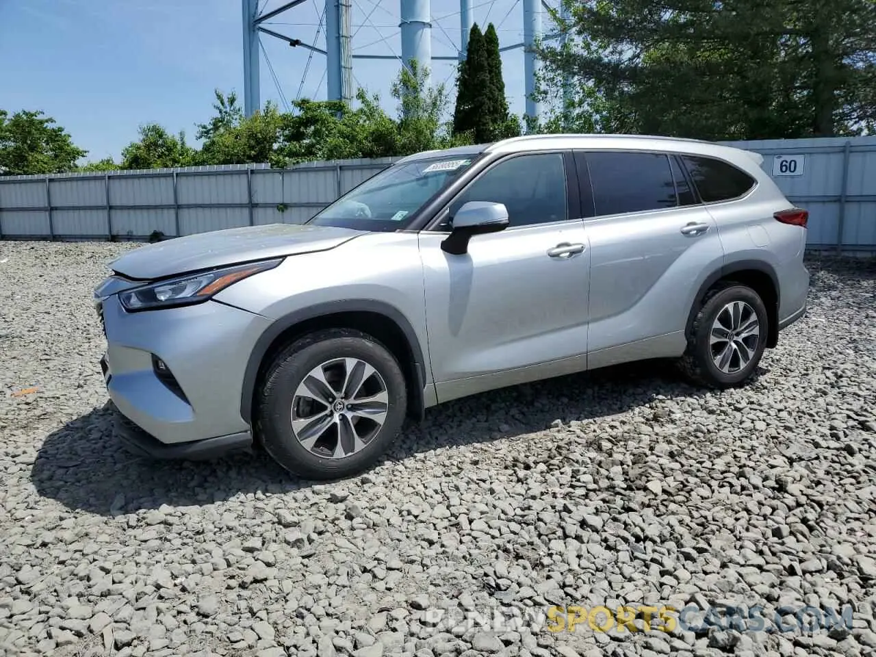 1 fotografías del automóvil dañado 5TDHZRBH9LS506413 TOYOTA HIGHLANDER 2020