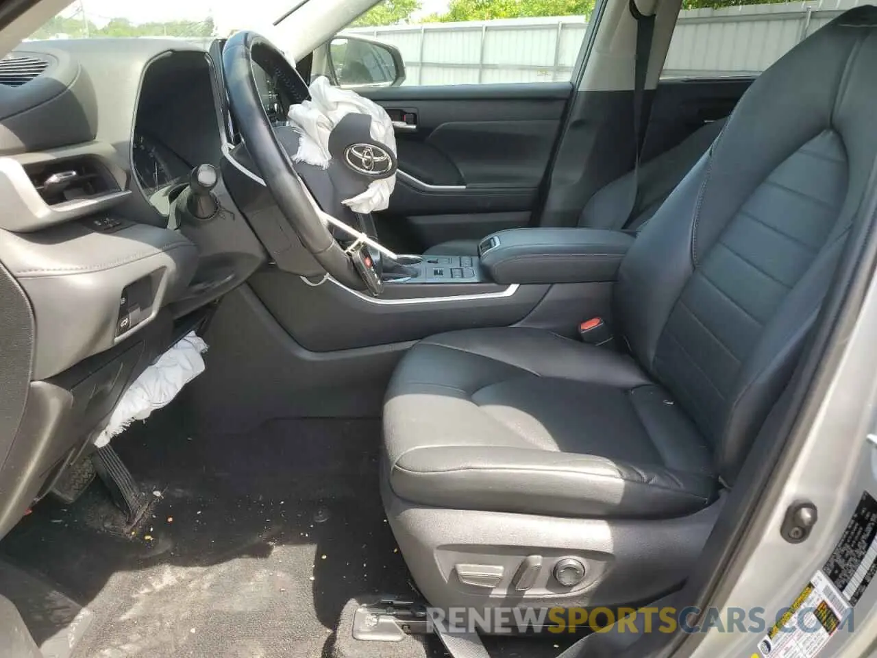 7 fotografías del automóvil dañado 5TDHZRBH9LS506413 TOYOTA HIGHLANDER 2020