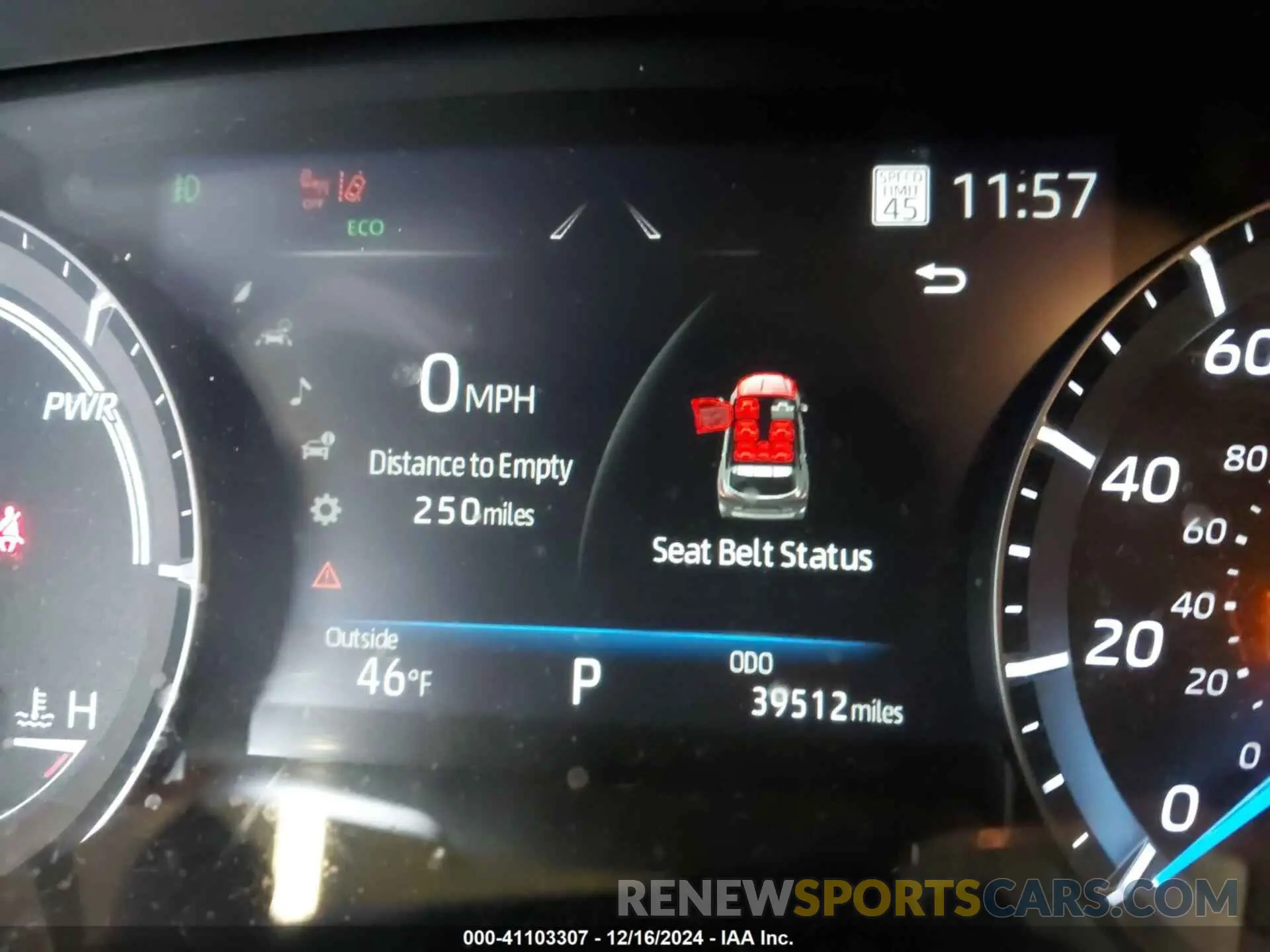 15 fotografías del automóvil dañado 5TDXBRCH8LS006726 TOYOTA HIGHLANDER 2020