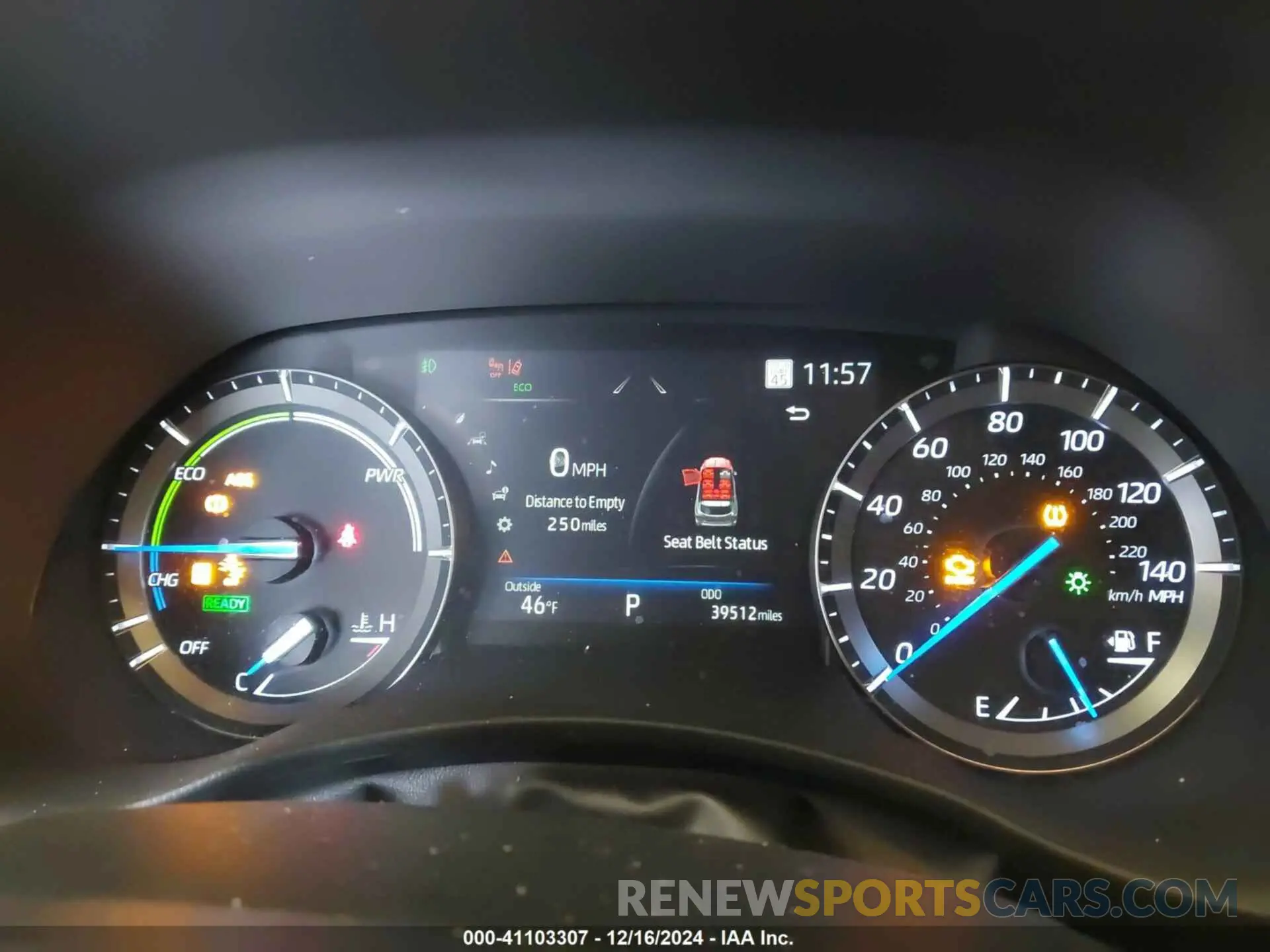 7 fotografías del automóvil dañado 5TDXBRCH8LS006726 TOYOTA HIGHLANDER 2020