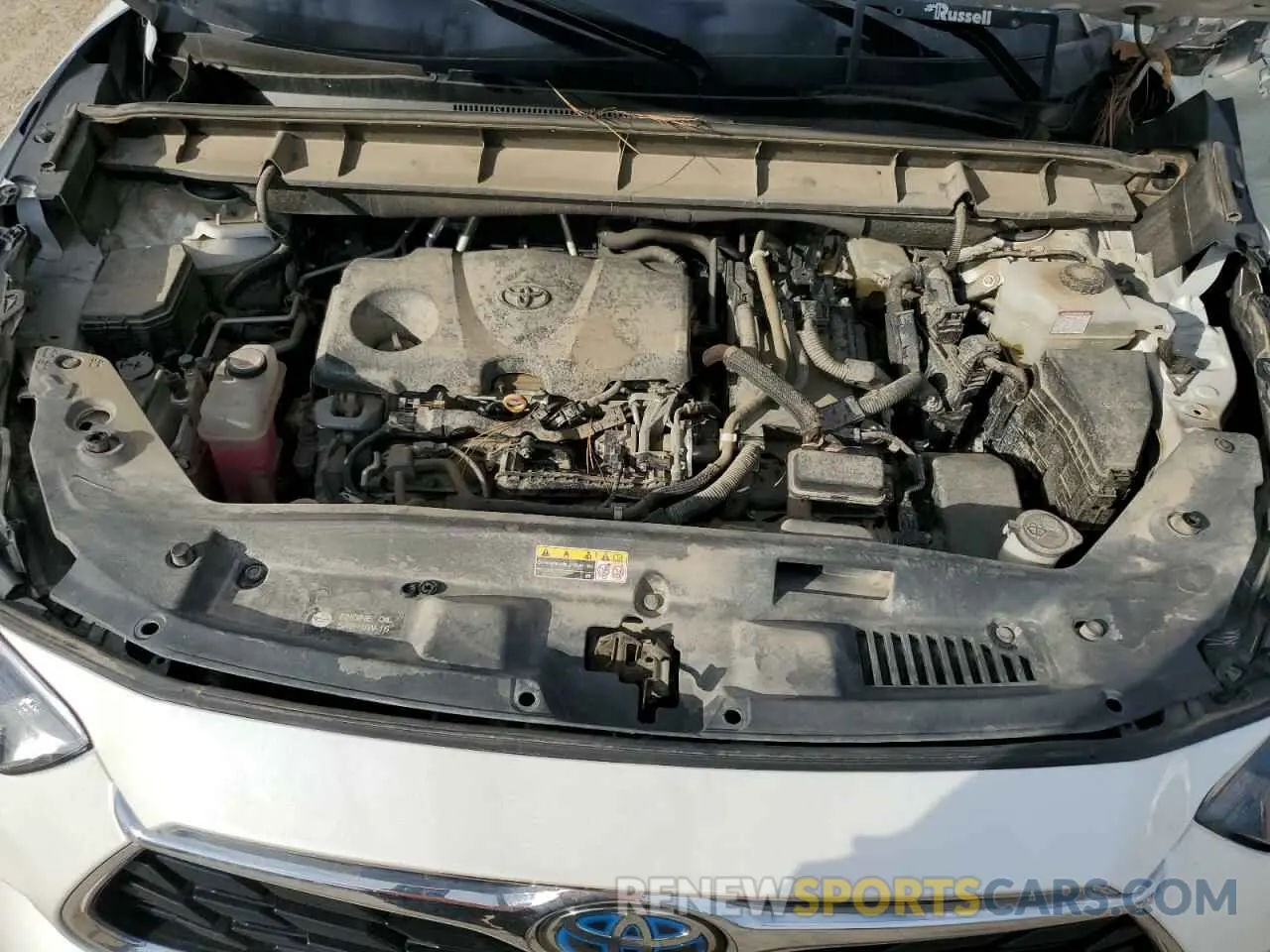 13 fotografías del automóvil dañado 5TDYARAH2LS001953 TOYOTA HIGHLANDER 2020