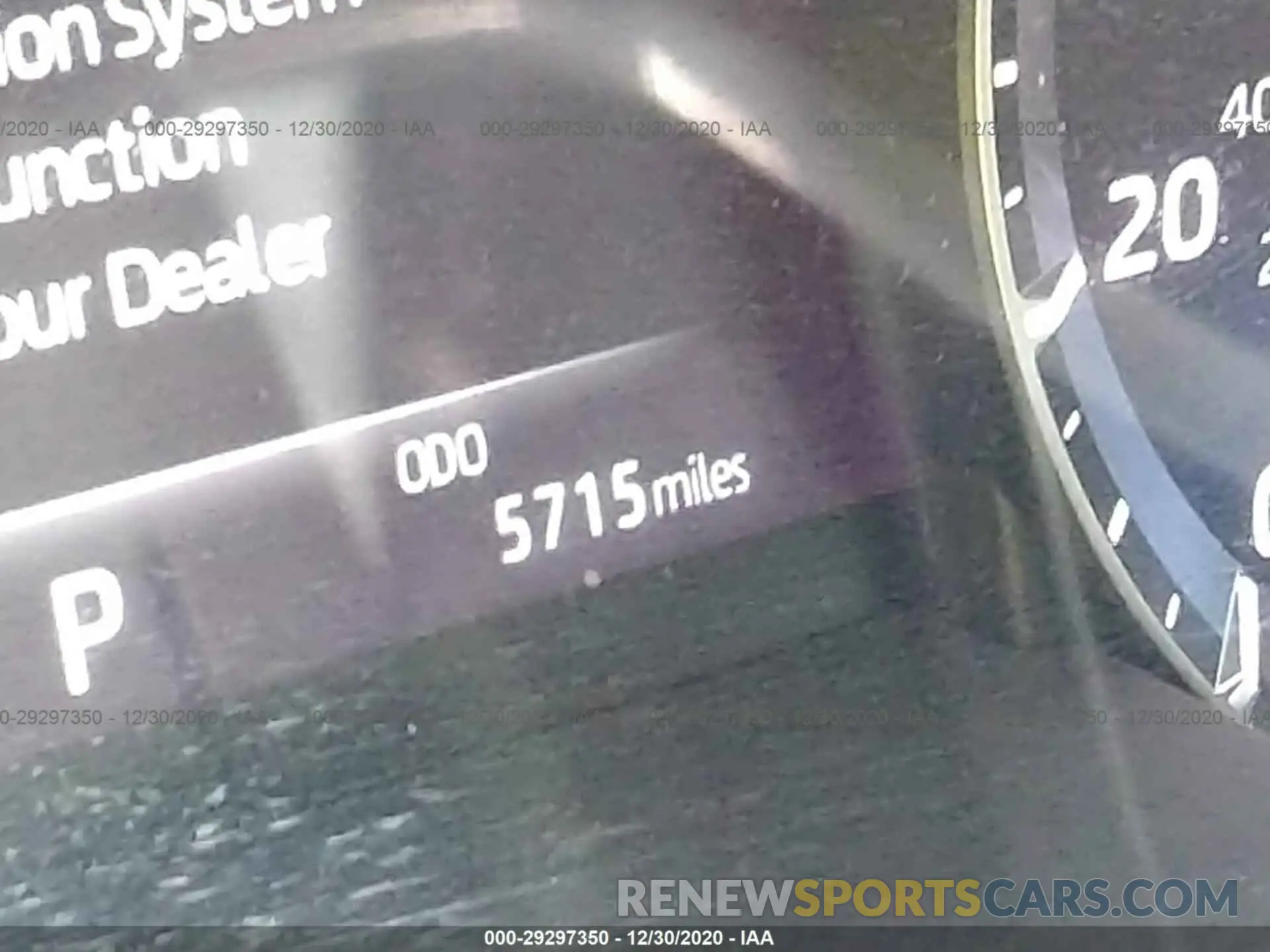 7 fotografías del automóvil dañado 5TDYARAH5LS003261 TOYOTA HIGHLANDER 2020