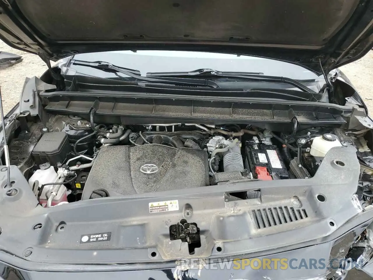 13 fotografías del automóvil dañado 5TDYZRAH3LS011187 TOYOTA HIGHLANDER 2020