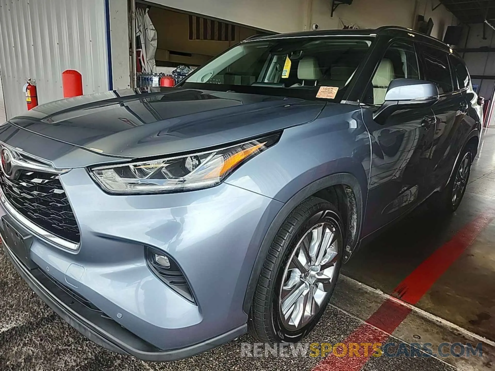 3 fotografías del automóvil dañado 5TDYZRAH4LS003292 TOYOTA HIGHLANDER 2020