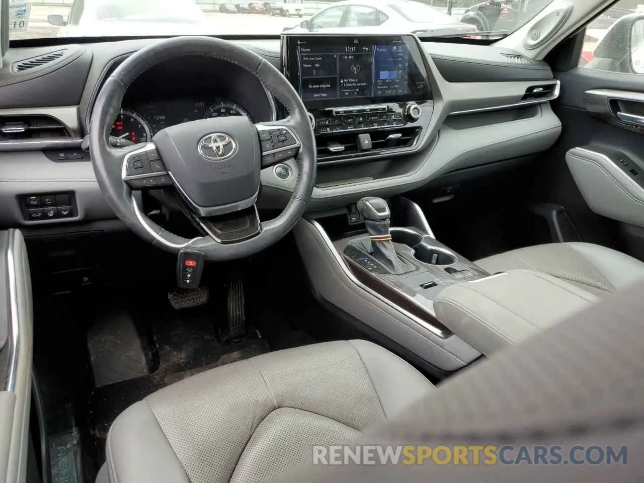 8 fotografías del automóvil dañado 5TDYZRAH6LS027738 TOYOTA HIGHLANDER 2020