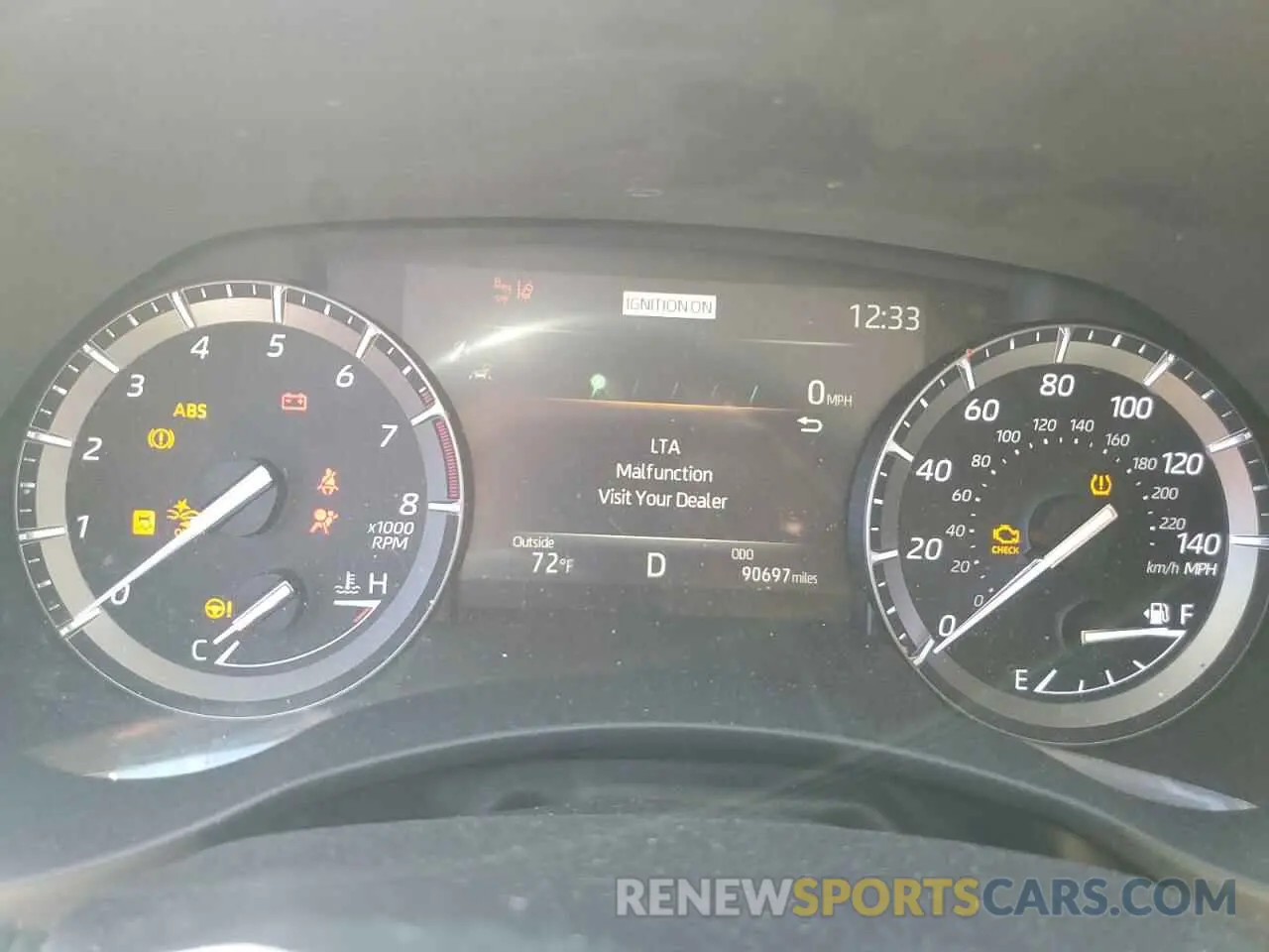 9 fotografías del automóvil dañado 5TDYZRAH8LS019866 TOYOTA HIGHLANDER 2020