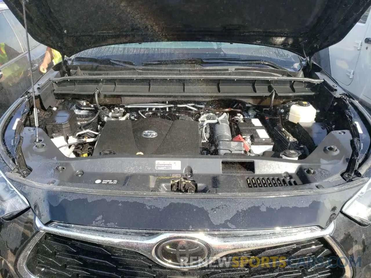 7 fotografías del automóvil dañado 5TDYZRAH8LS025098 TOYOTA HIGHLANDER 2020