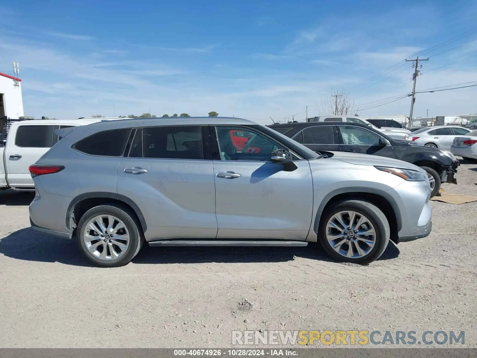 13 fotografías del automóvil dañado 5TDYZRAH9LS031136 TOYOTA HIGHLANDER 2020