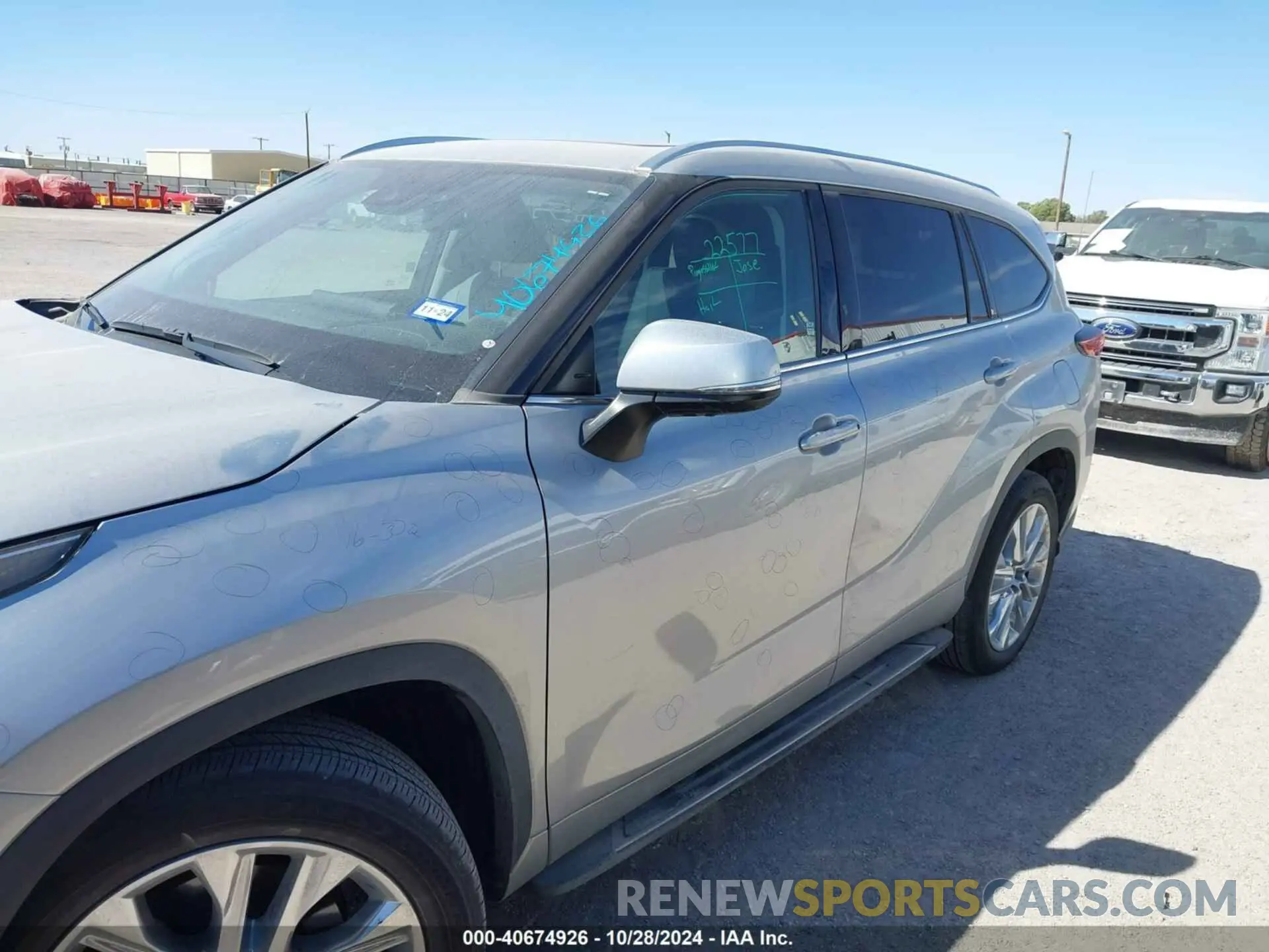 6 fotografías del automóvil dañado 5TDYZRAH9LS031136 TOYOTA HIGHLANDER 2020