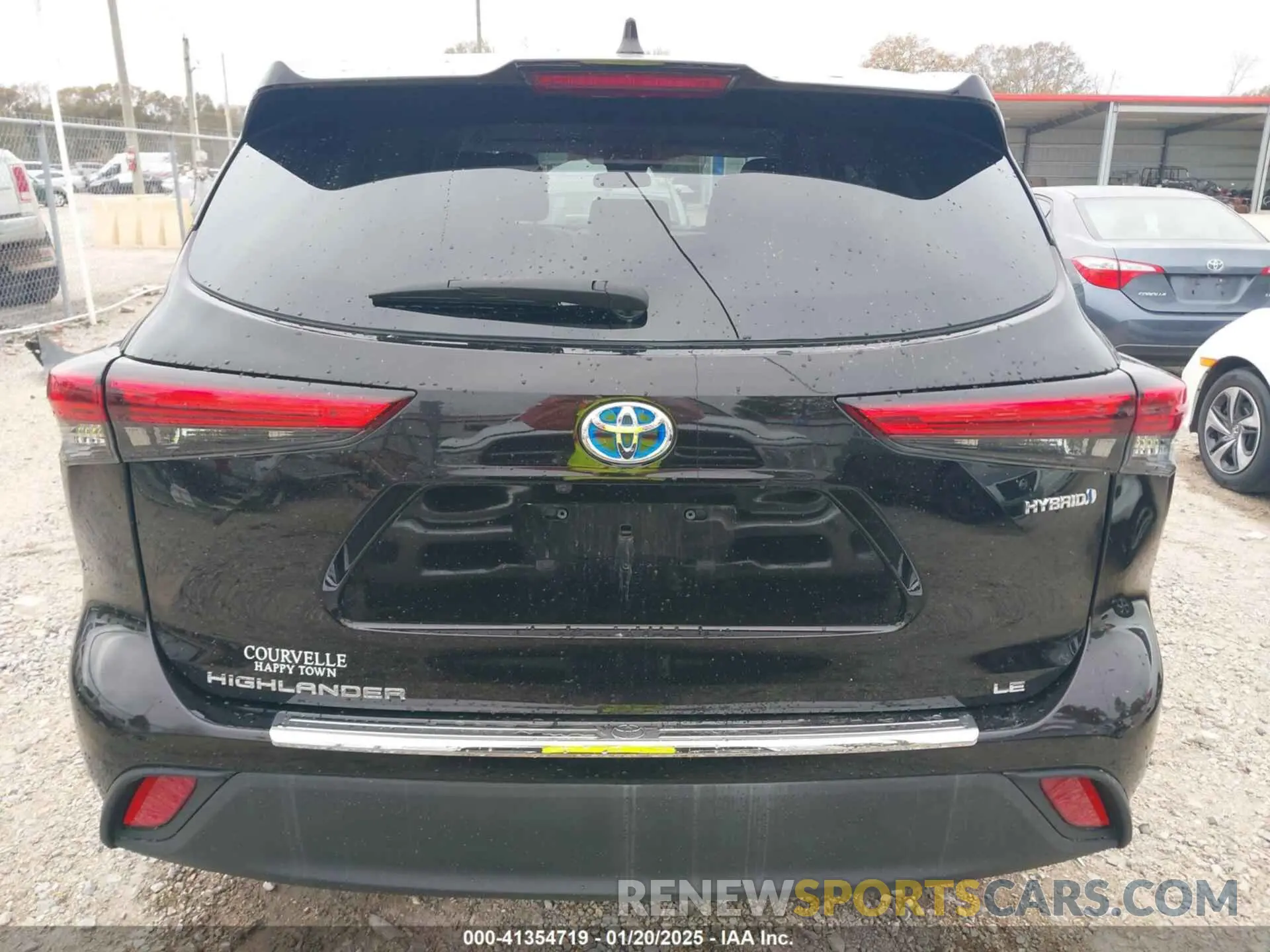 16 fotografías del automóvil dañado 5TDZARAH7LS002438 TOYOTA HIGHLANDER 2020