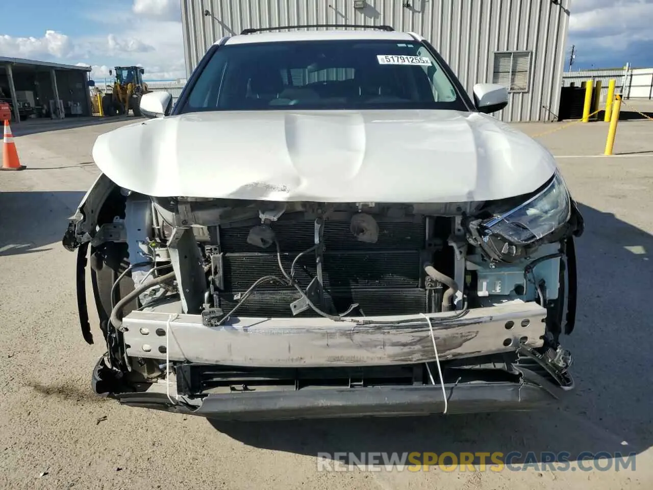 5 fotografías del automóvil dañado 5TDZARAH9LS501936 TOYOTA HIGHLANDER 2020