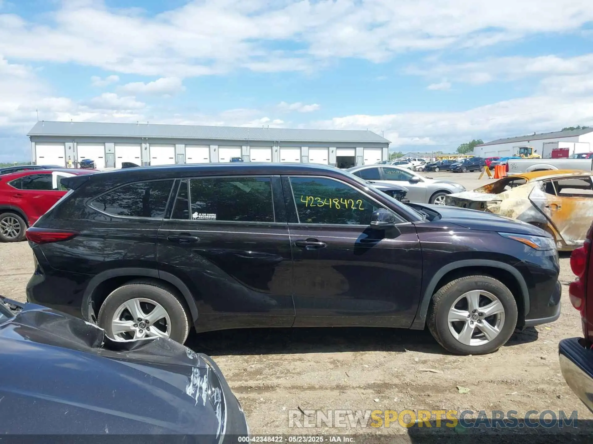 13 fotografías del automóvil dañado 5TDZZRAH1LS006865 TOYOTA HIGHLANDER 2020