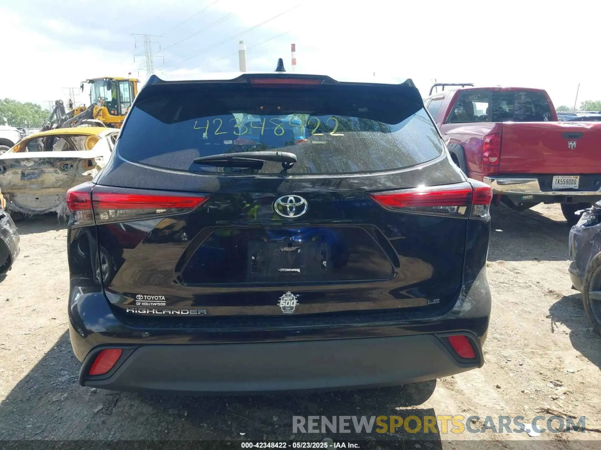 16 fotografías del automóvil dañado 5TDZZRAH1LS006865 TOYOTA HIGHLANDER 2020
