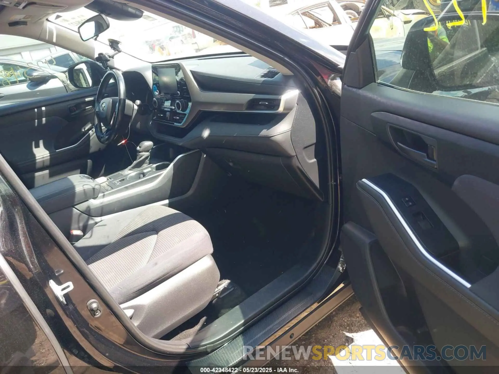5 fotografías del automóvil dañado 5TDZZRAH1LS006865 TOYOTA HIGHLANDER 2020