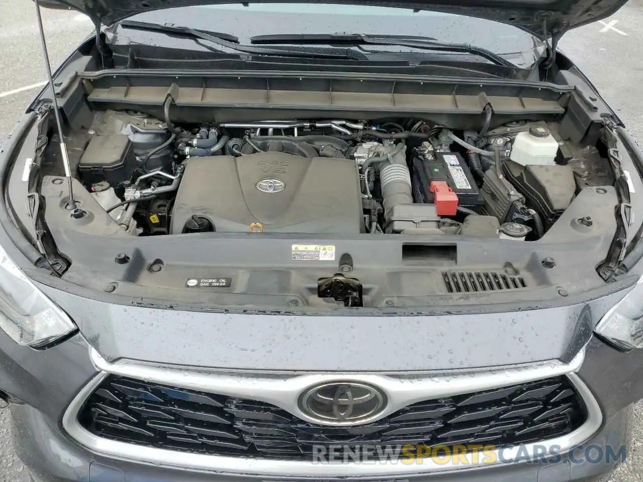 13 fotografías del automóvil dañado 5TDZZRAH1LS012259 TOYOTA HIGHLANDER 2020