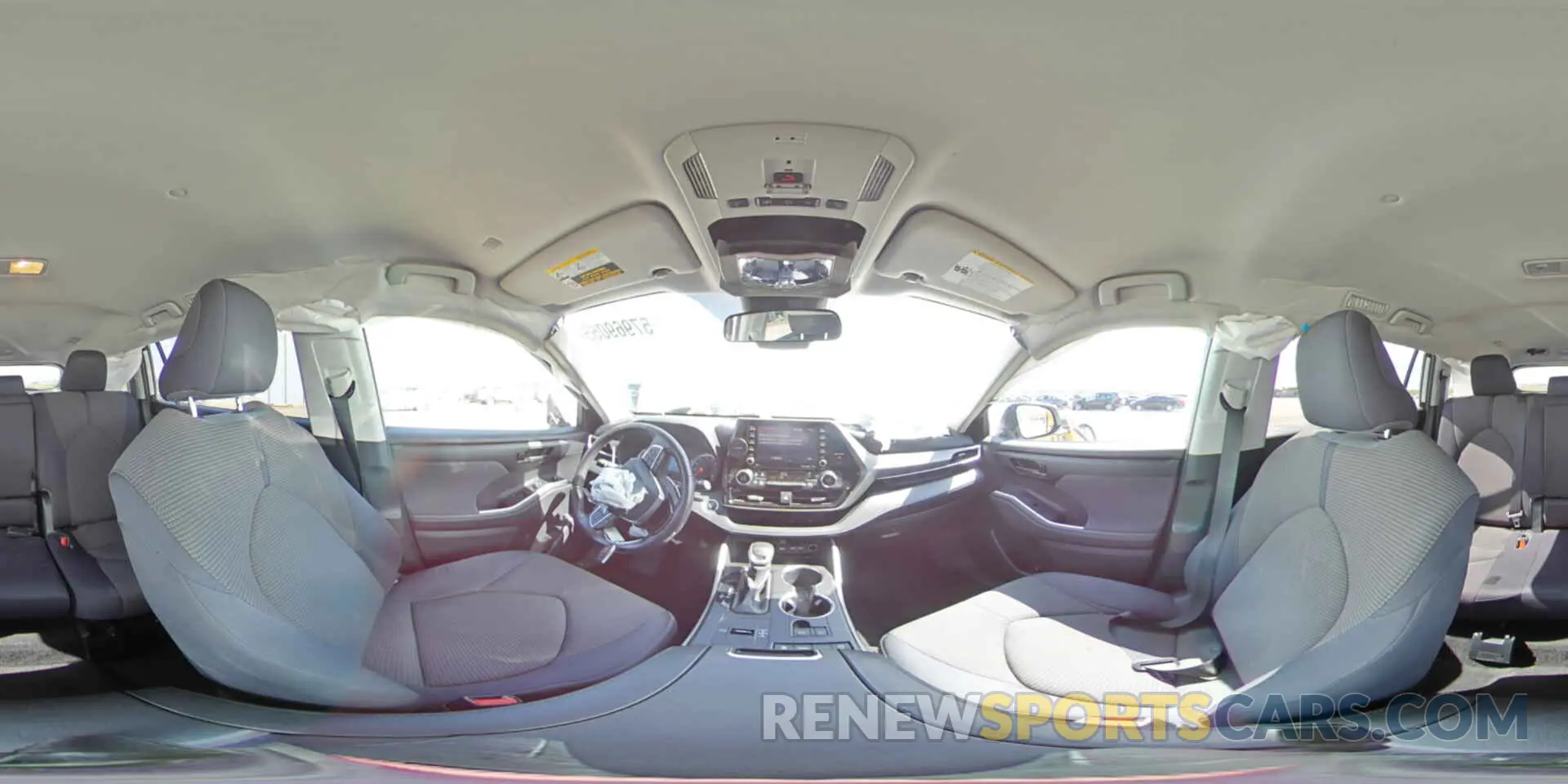 15 fotografías del automóvil dañado 5TDZZRAH2LS510230 TOYOTA HIGHLANDER 2020
