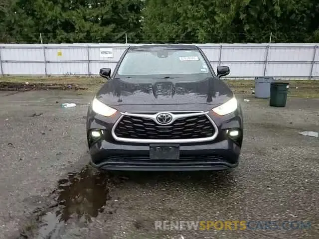12 fotografías del automóvil dañado 5TDZZRAH3LS009797 TOYOTA HIGHLANDER 2020